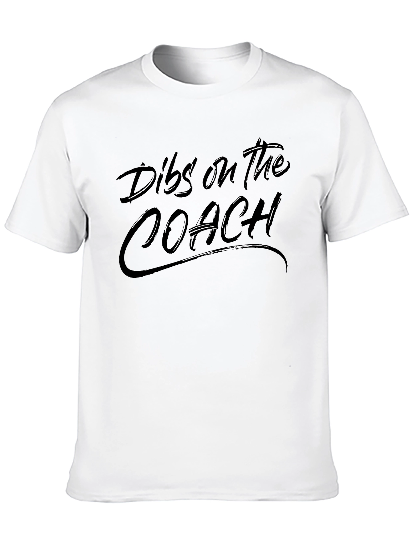 Black Dibs on the Coach Funny T-Shirt view 10