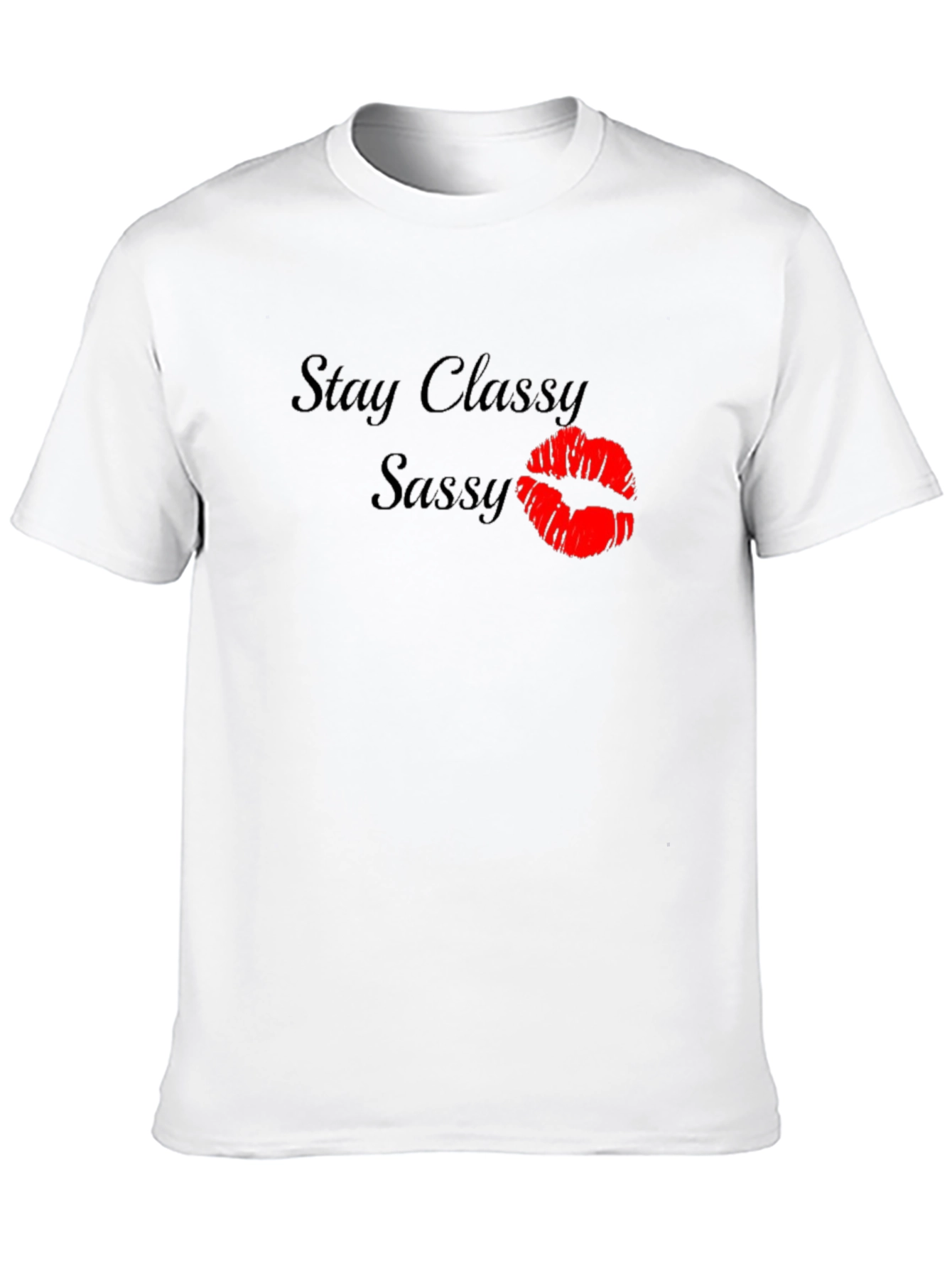 Black Stay Classy Sassy Graphic Tee view 10
