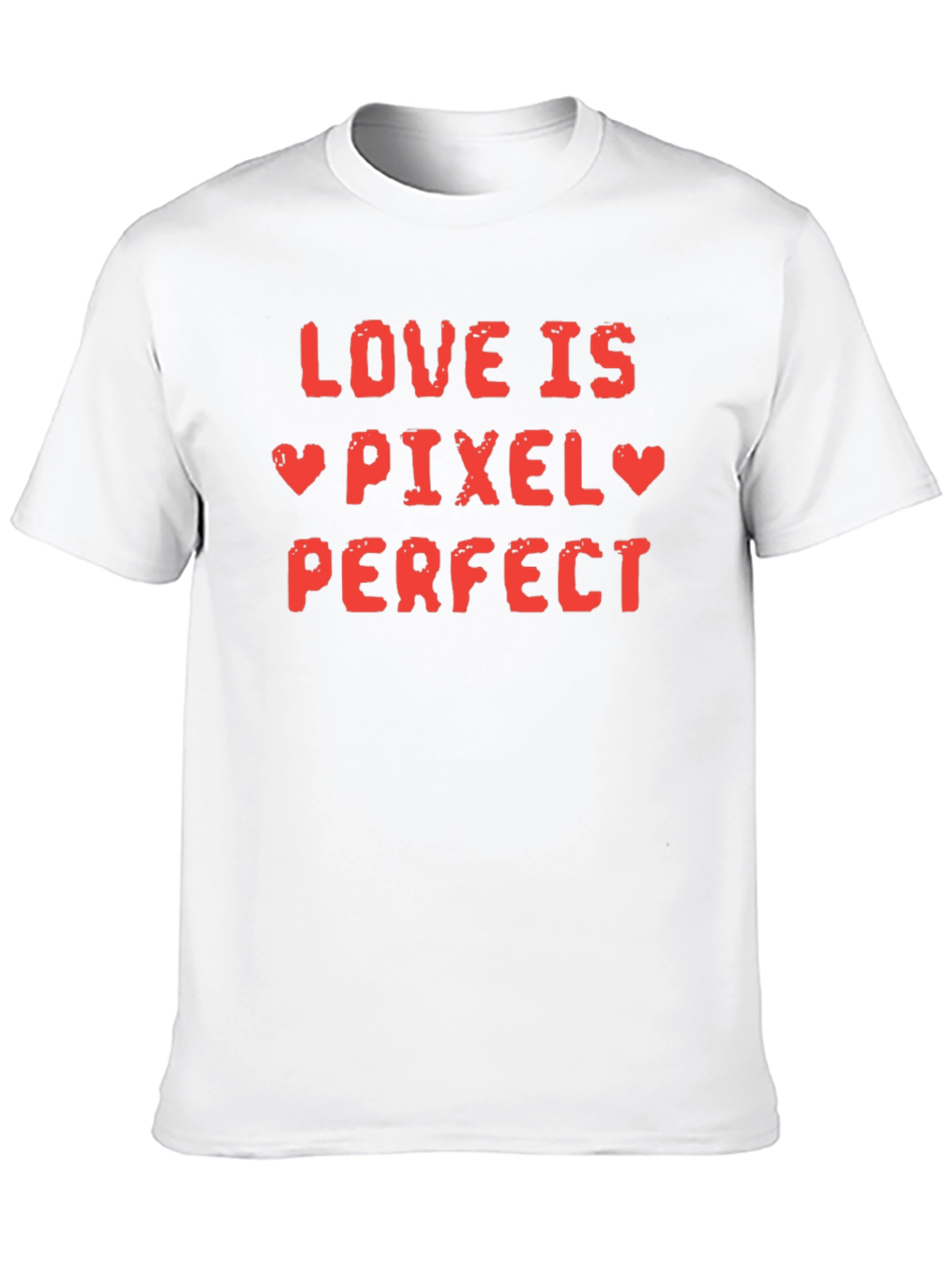 Black Love Is Pixel Perfect Graphic T-Shirt view 10