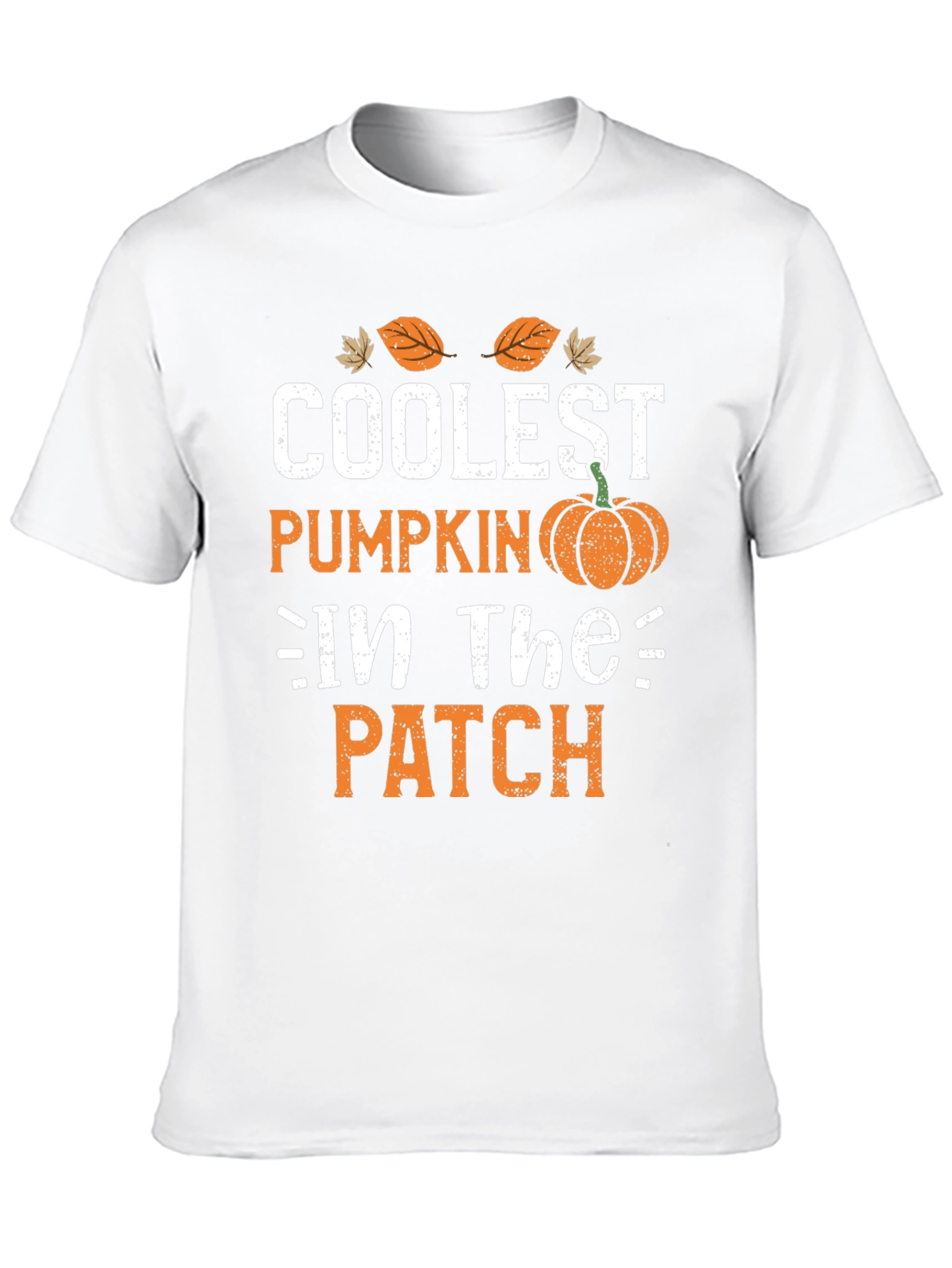 Black Coolest Pumpkin in the Patch T-Shirt view 10