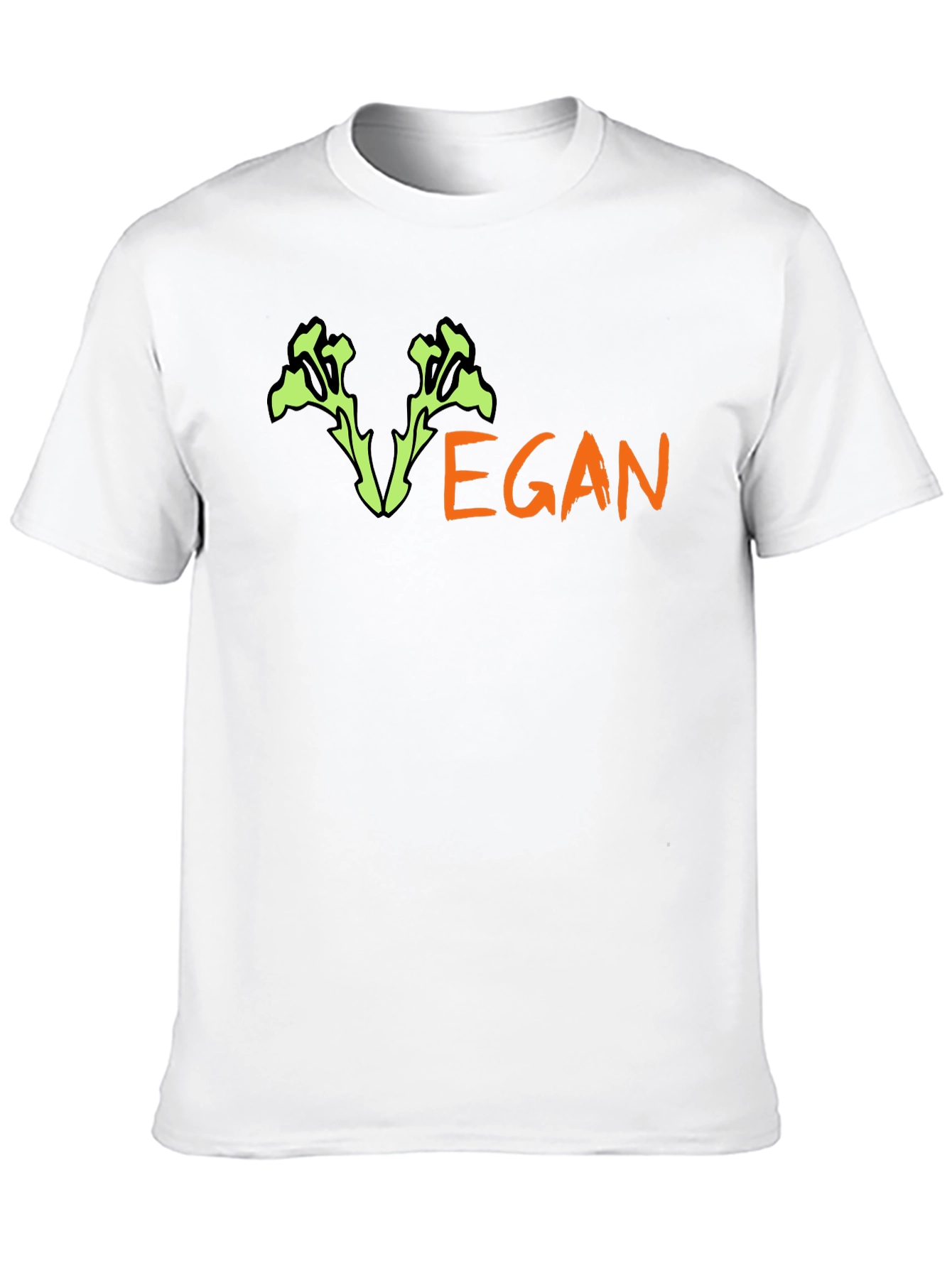 Black Vegan T-Shirt - Stylish & Comfortable view 10
