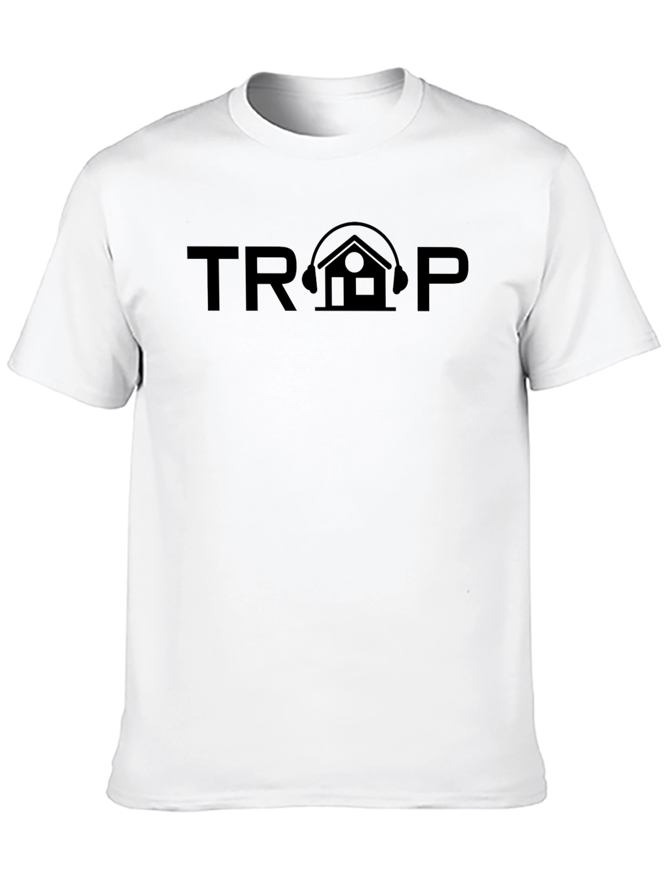 Black TRAP Music T-Shirt - Stylish Black Tee view 10