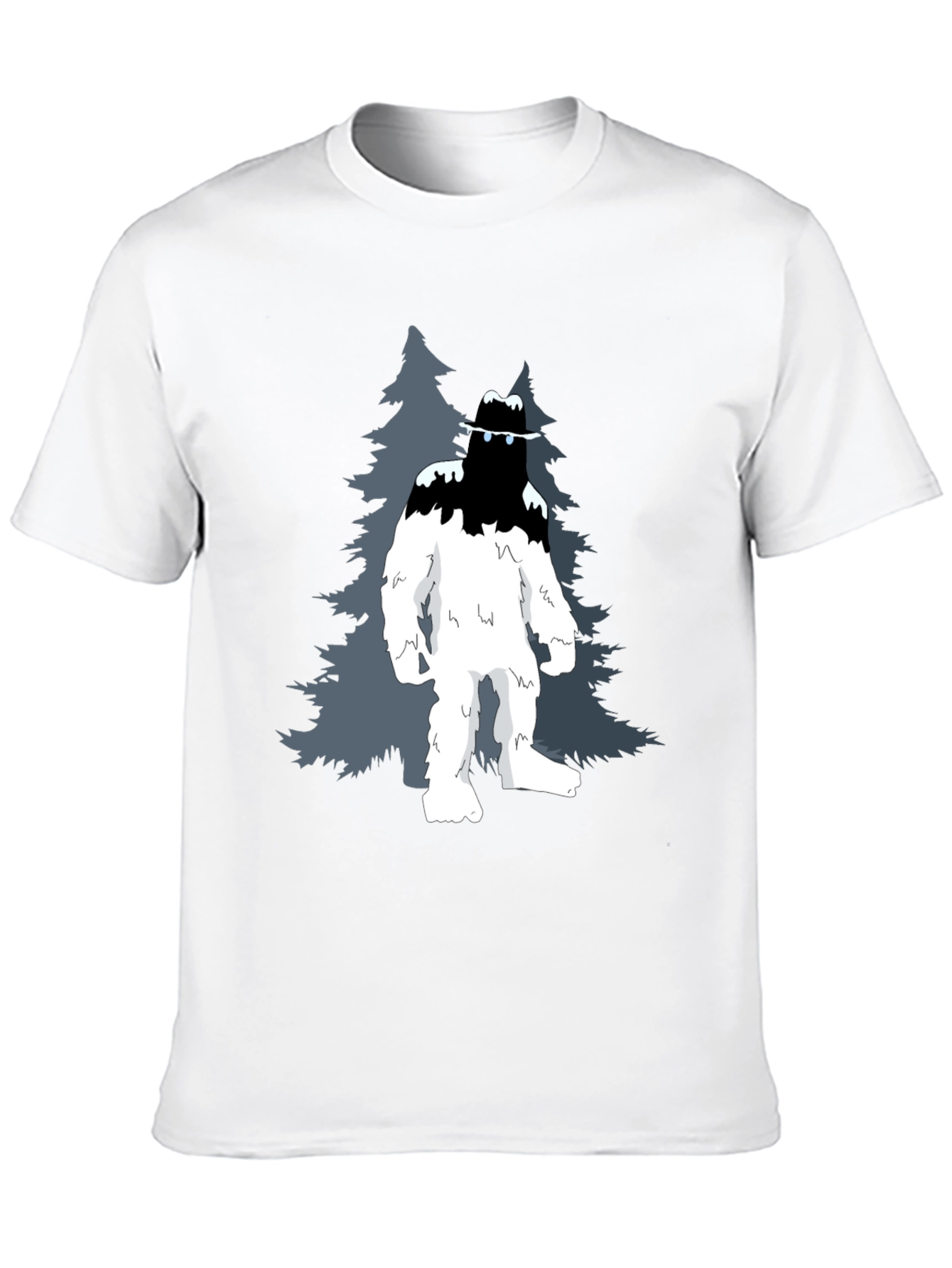 Black Sasquatch Graphic Tee - Mystery in the Mountains view 10