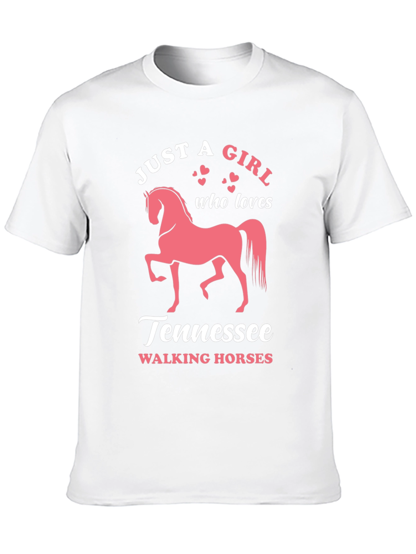 Black Tennessee Walking Horse Graphic T-Shirt view 10