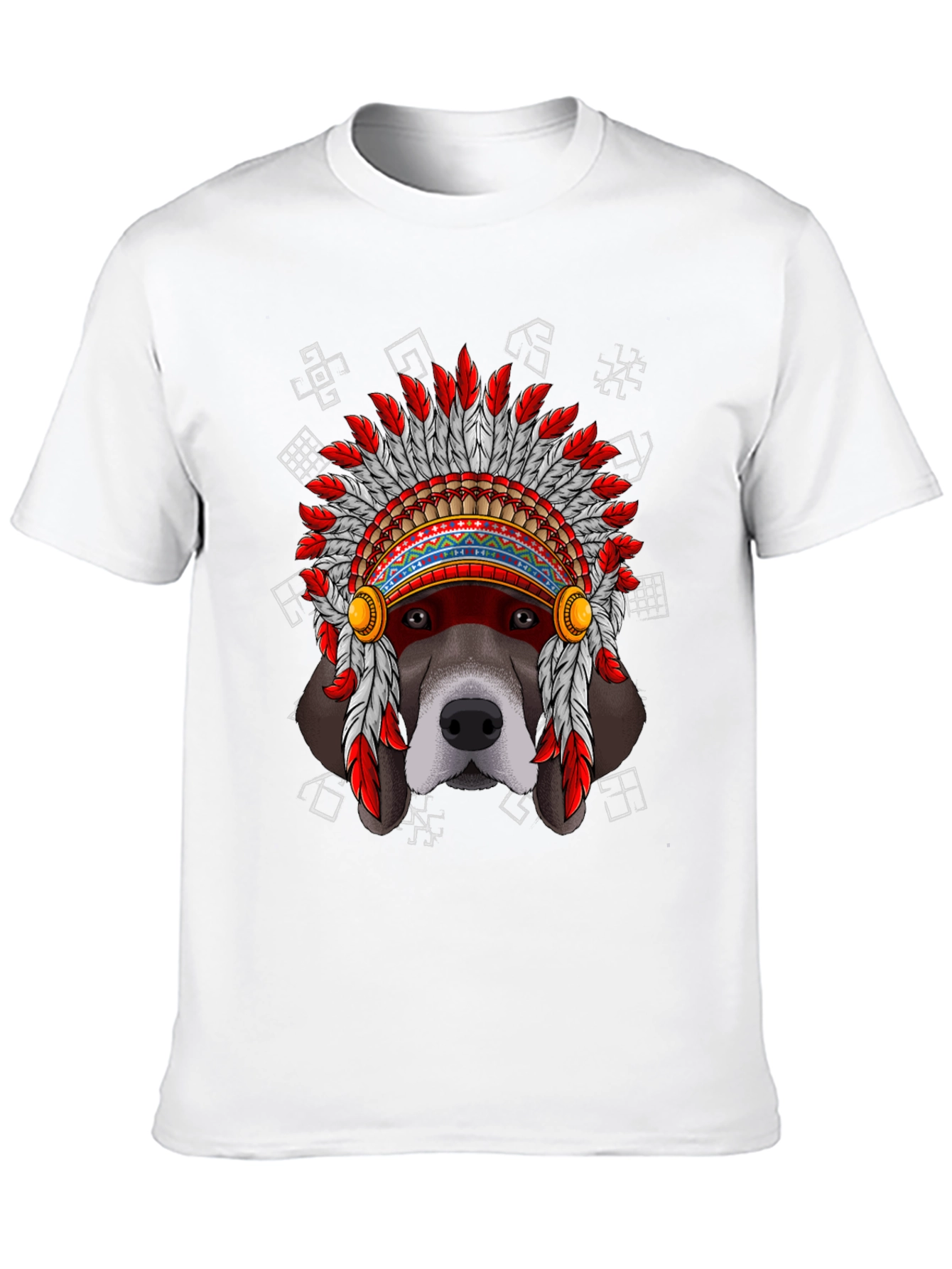 Black Dog Headdress T-Shirt view 10