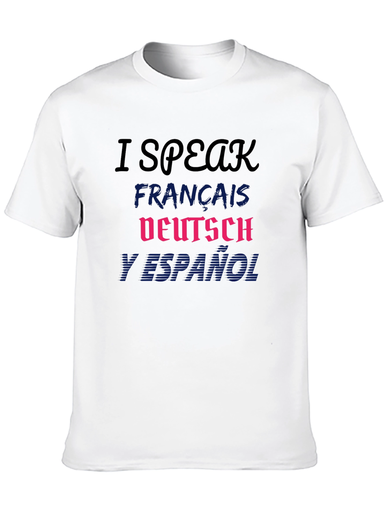 Multilingual I Speak T-Shirt - 10
