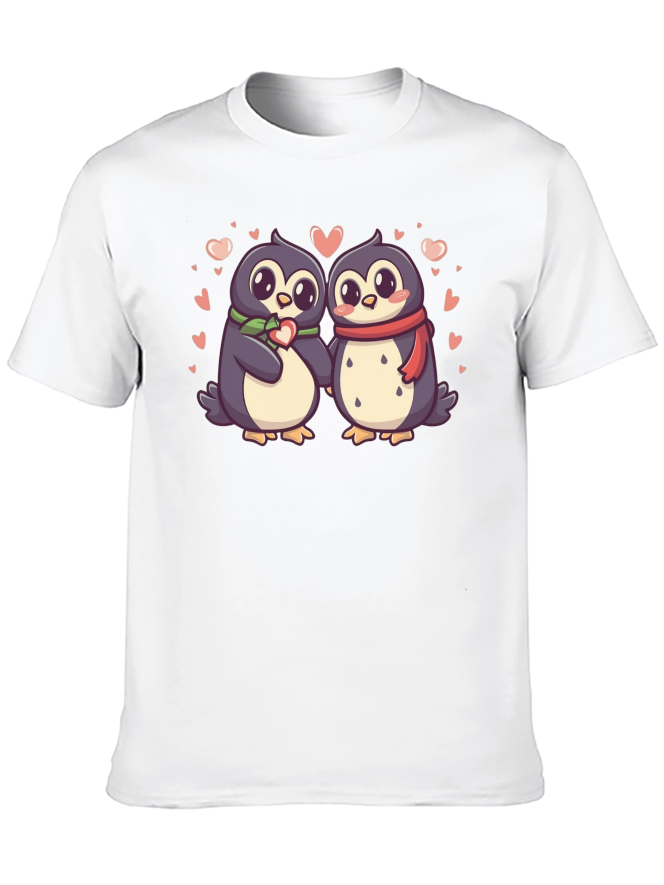 Black Penguin Love T-Shirt view 10