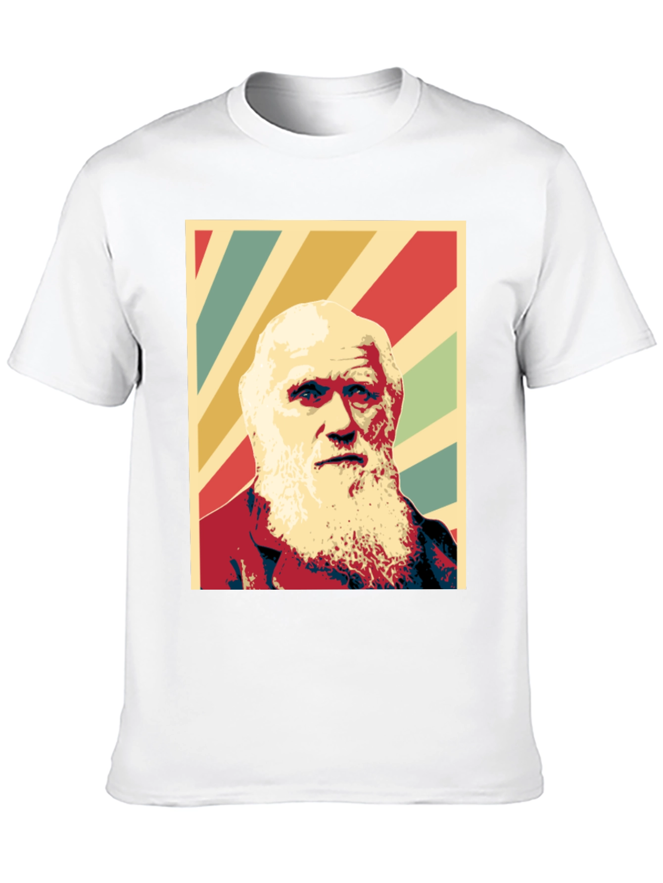 Black Darwin Graphic Print T-Shirt - Black view 10
