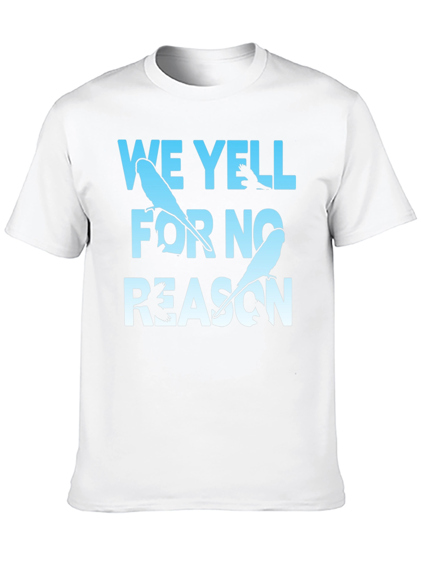 Black We Yell For No Reason Graphic Tee view 10