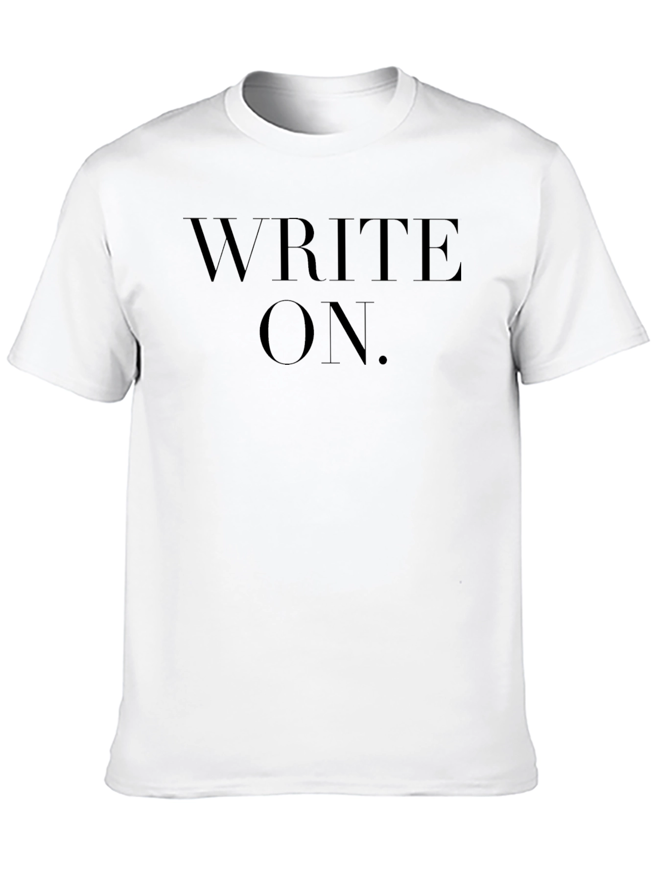 Black Write On Black T-Shirt view 10