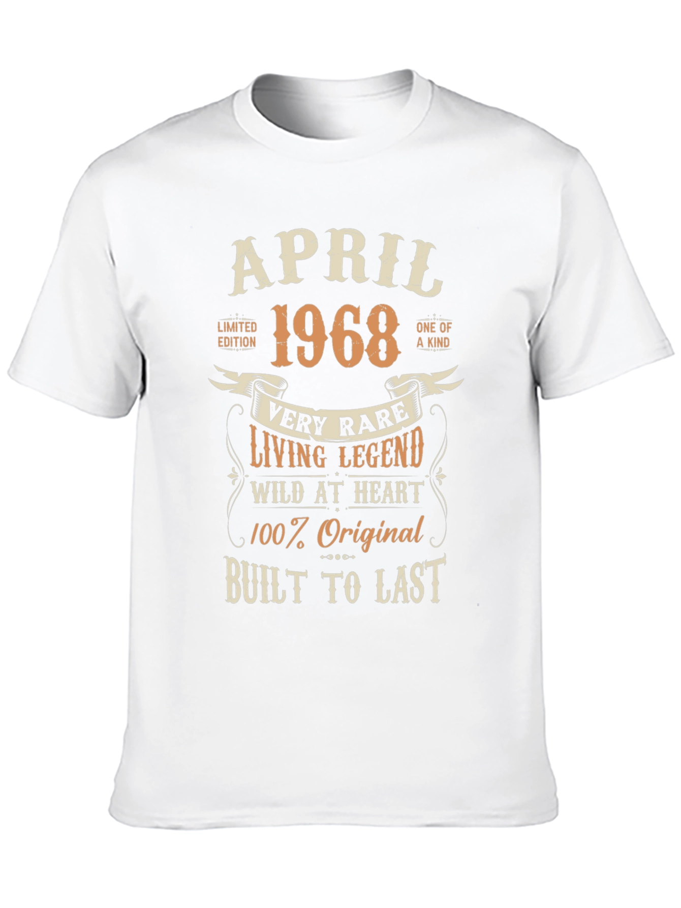 Black April 1968 Vintage Limited Edition T-Shirt view 10