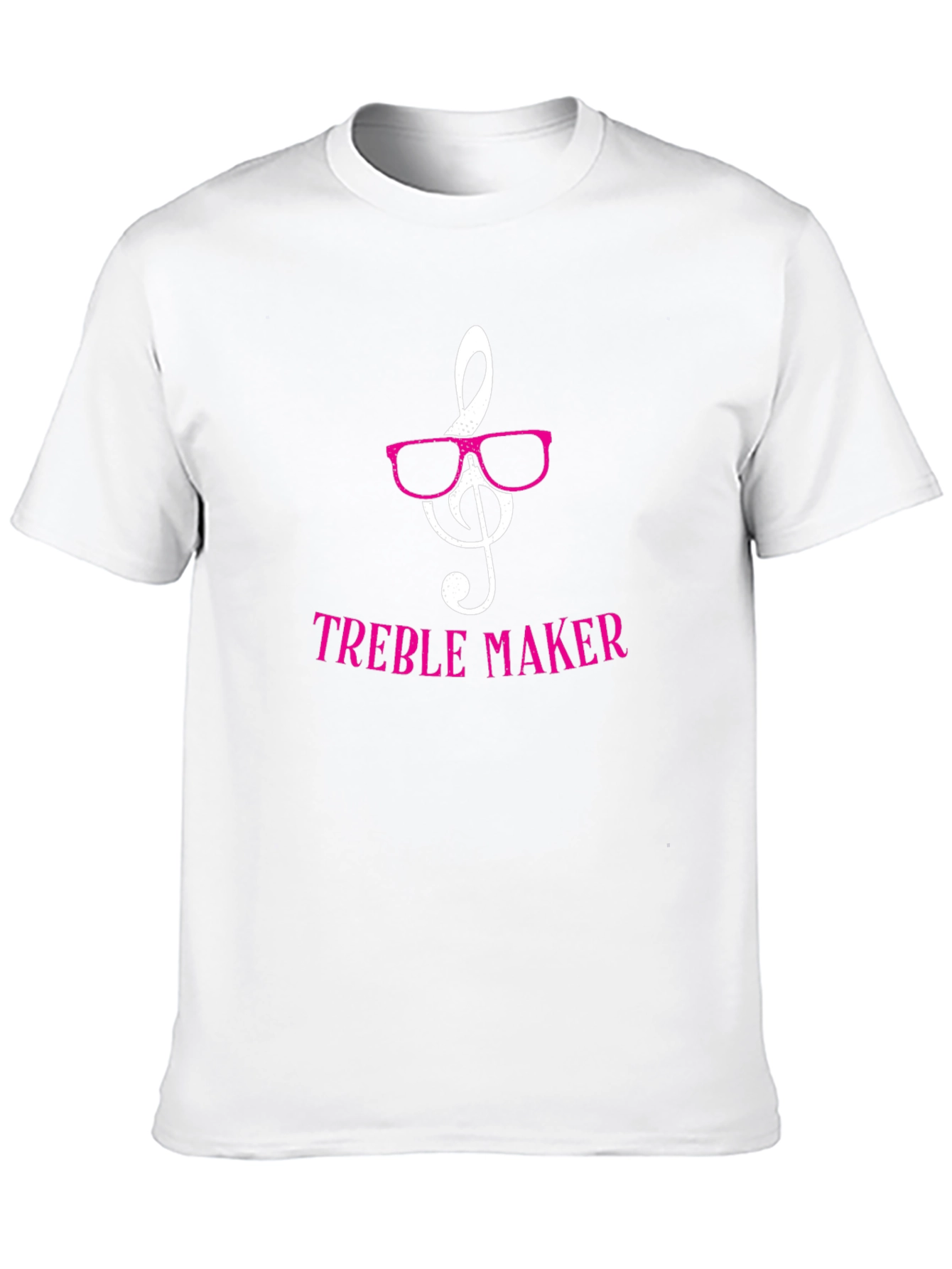 Black Treble Maker Graphic Tee - Music Lover Shirt view 10