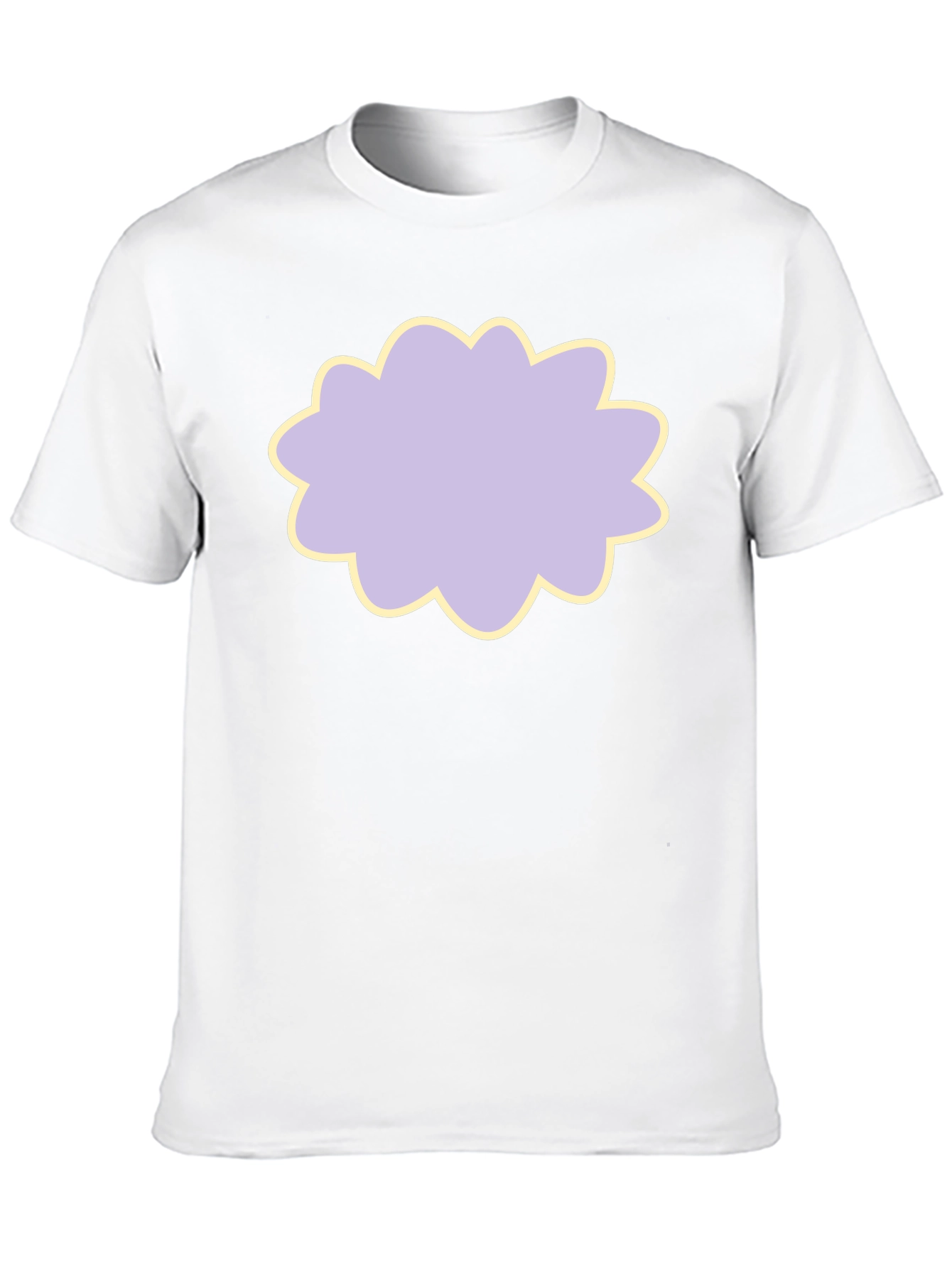 Black Lilac Cloud T-Shirt - Soft & Stylish view 10