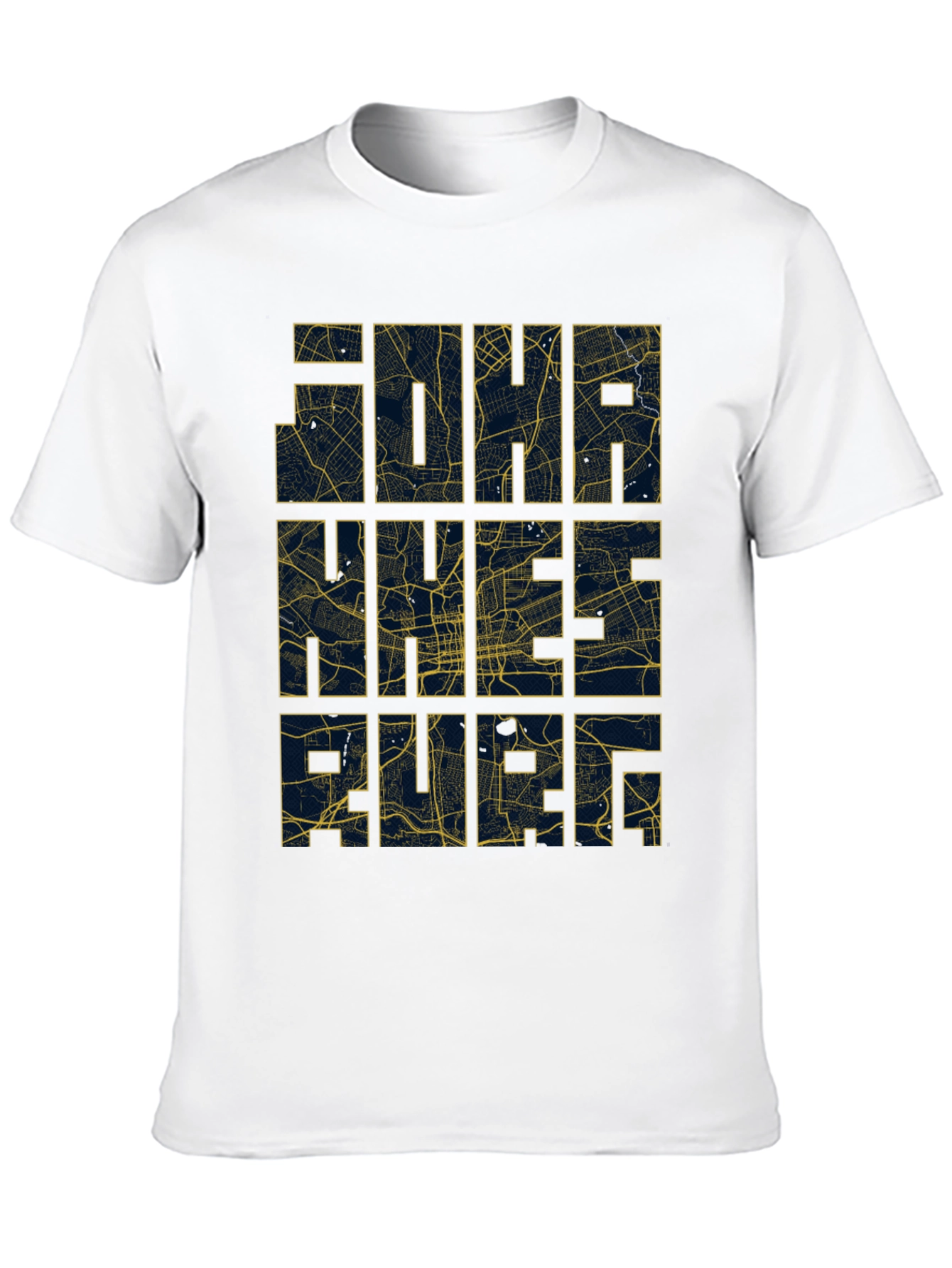 City Map Graphic Print T-Shirt - 10