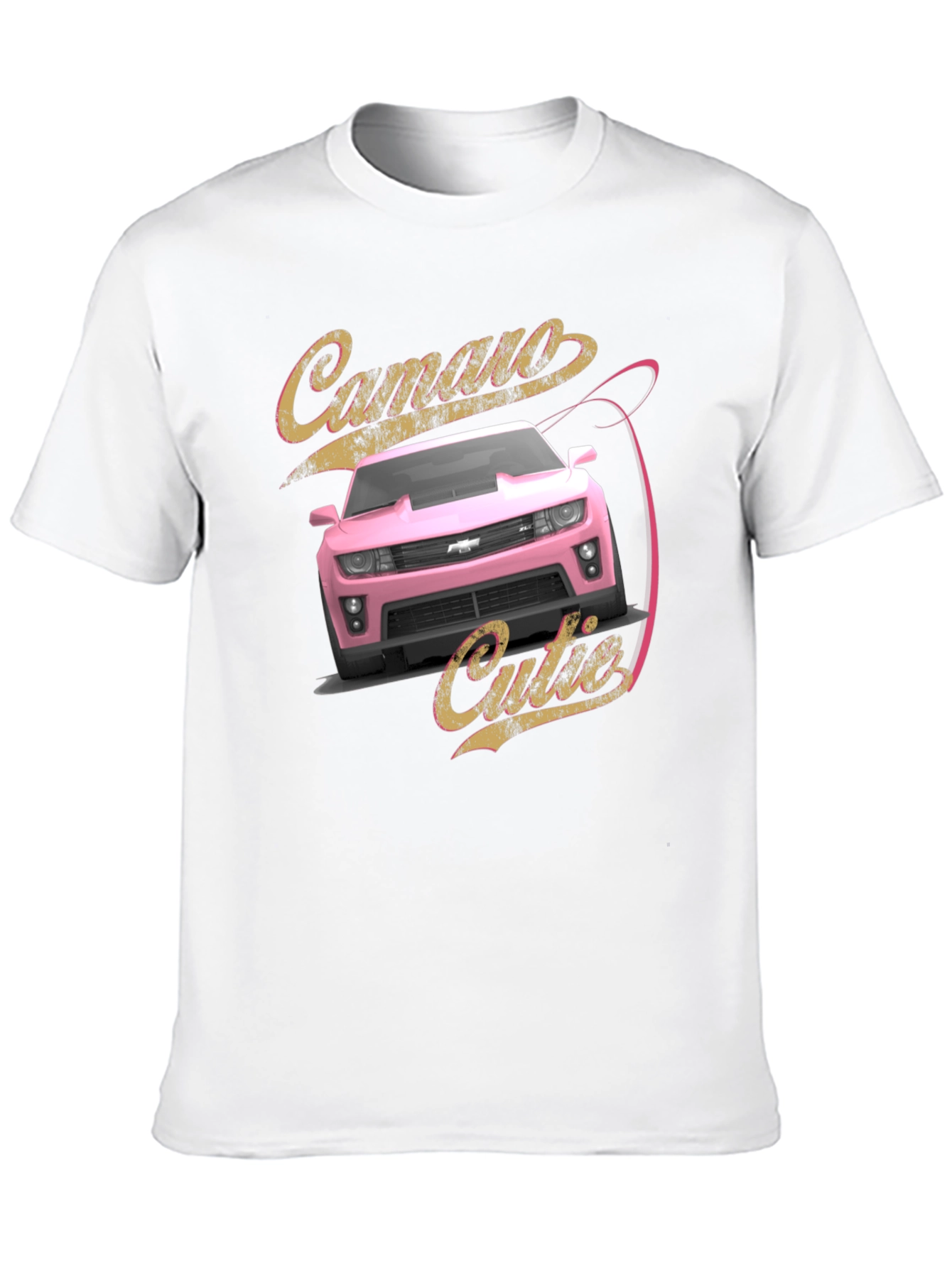Black Camaro Cutie T-Shirt - Black Graphic Tee view 10