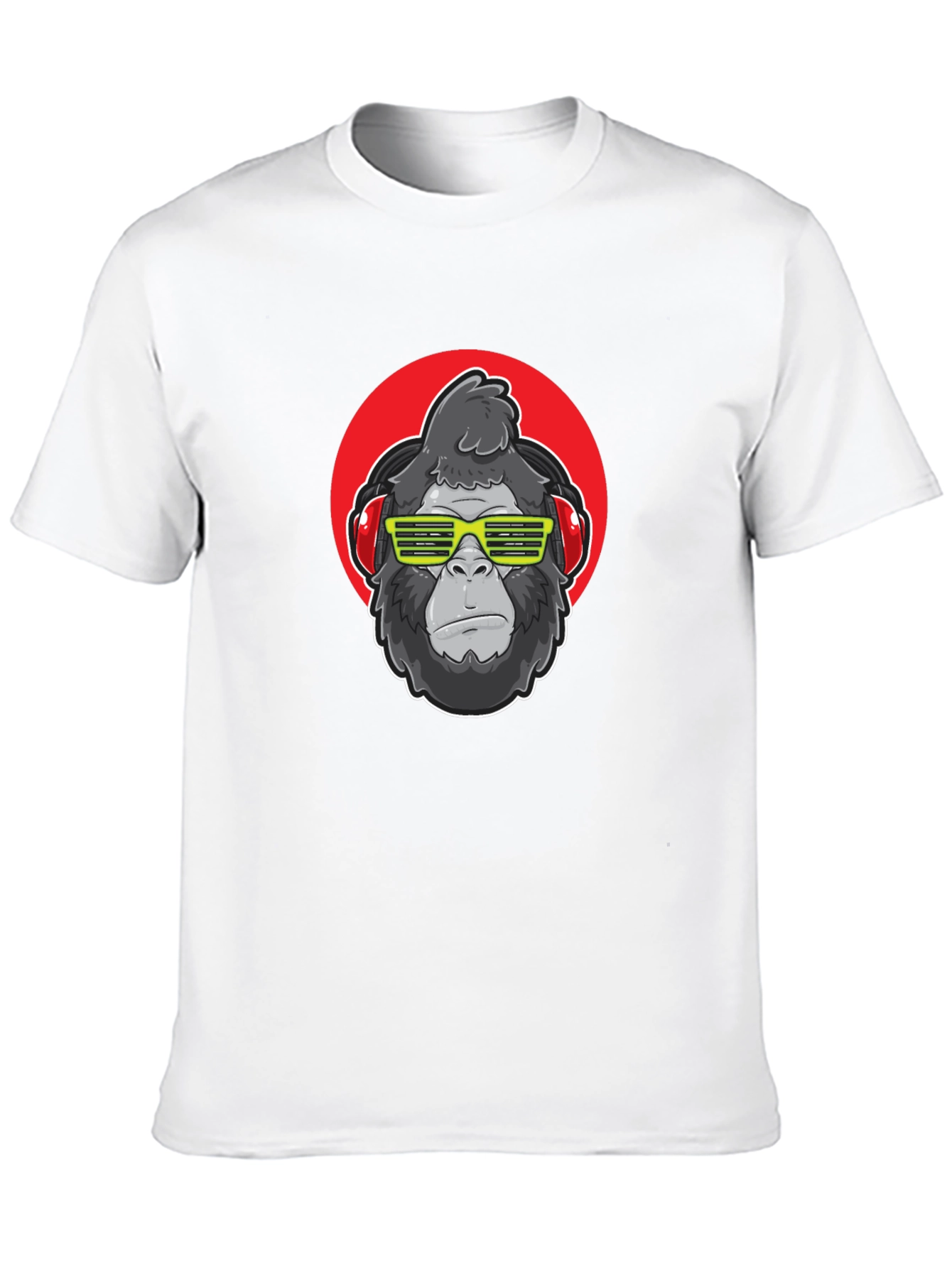 Black Cool Gorilla T-Shirt - DJ Ape Graphic Tee view 10