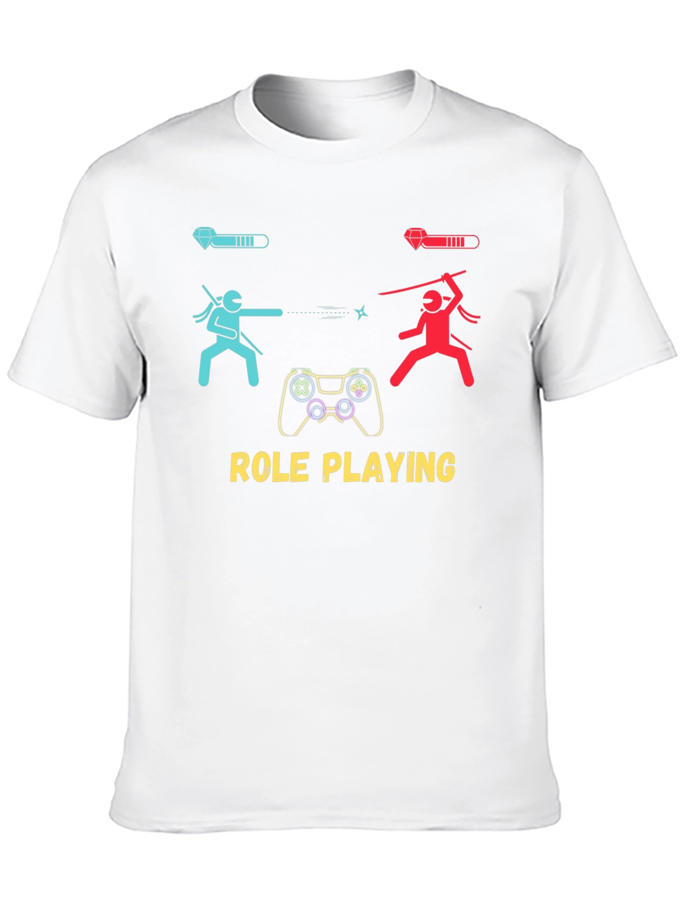 Black Role Playing Gamer T-Shirt view 10