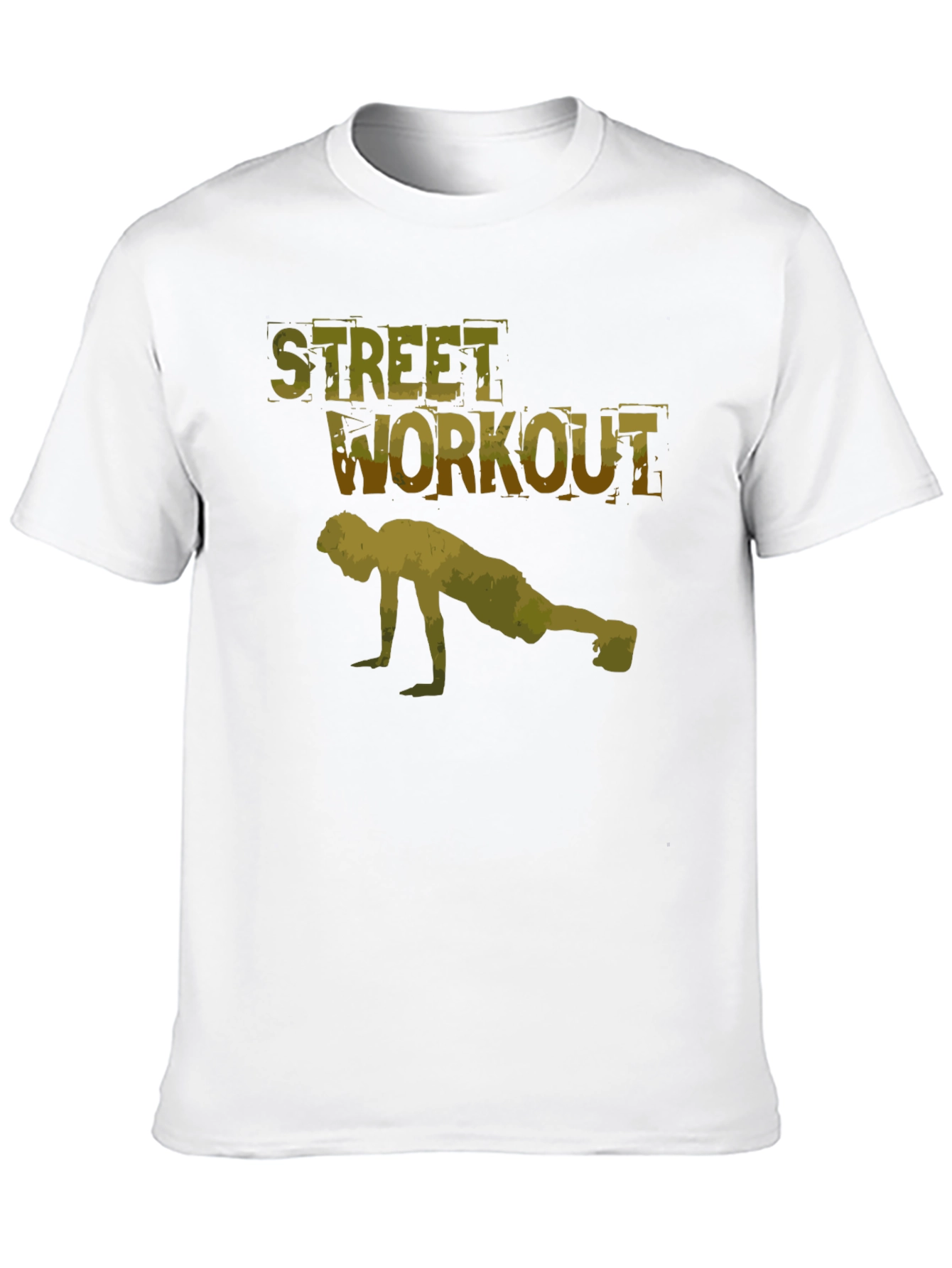 Black Street Workout Black T-Shirt for Men view 10