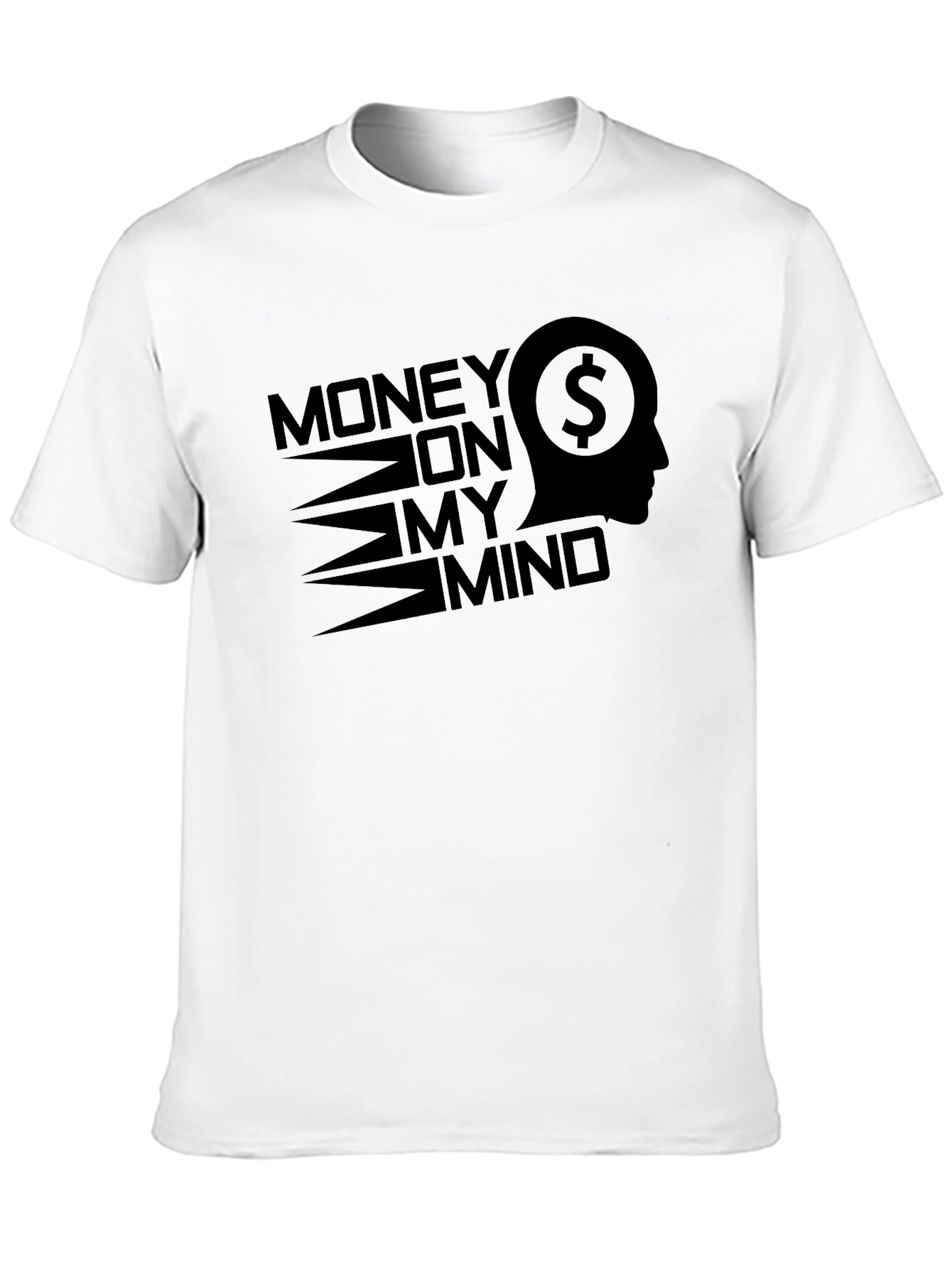 Black Money on My Mind Graphic Tee - Black view 10