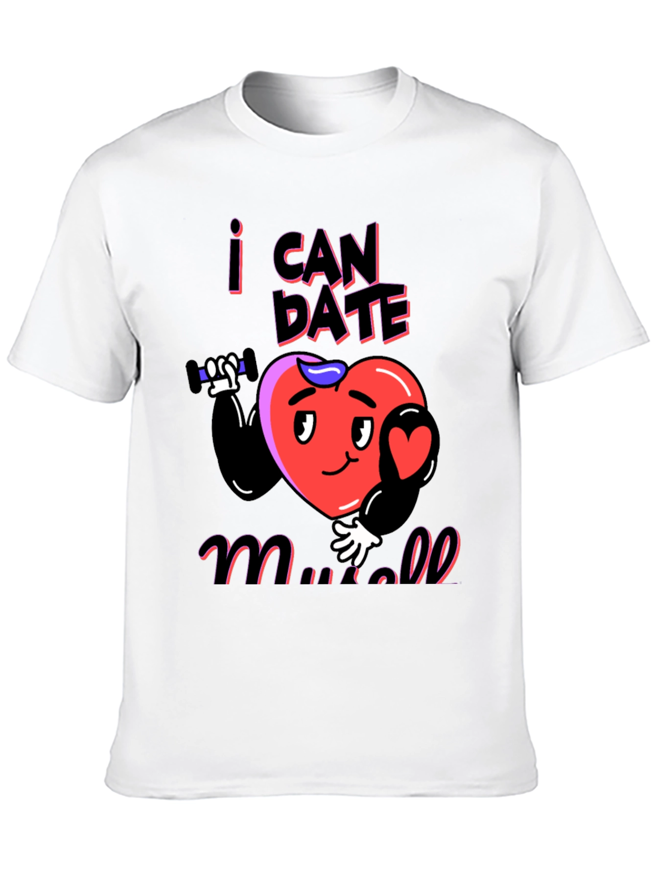 Black I Can Date Myself T-Shirt view 10