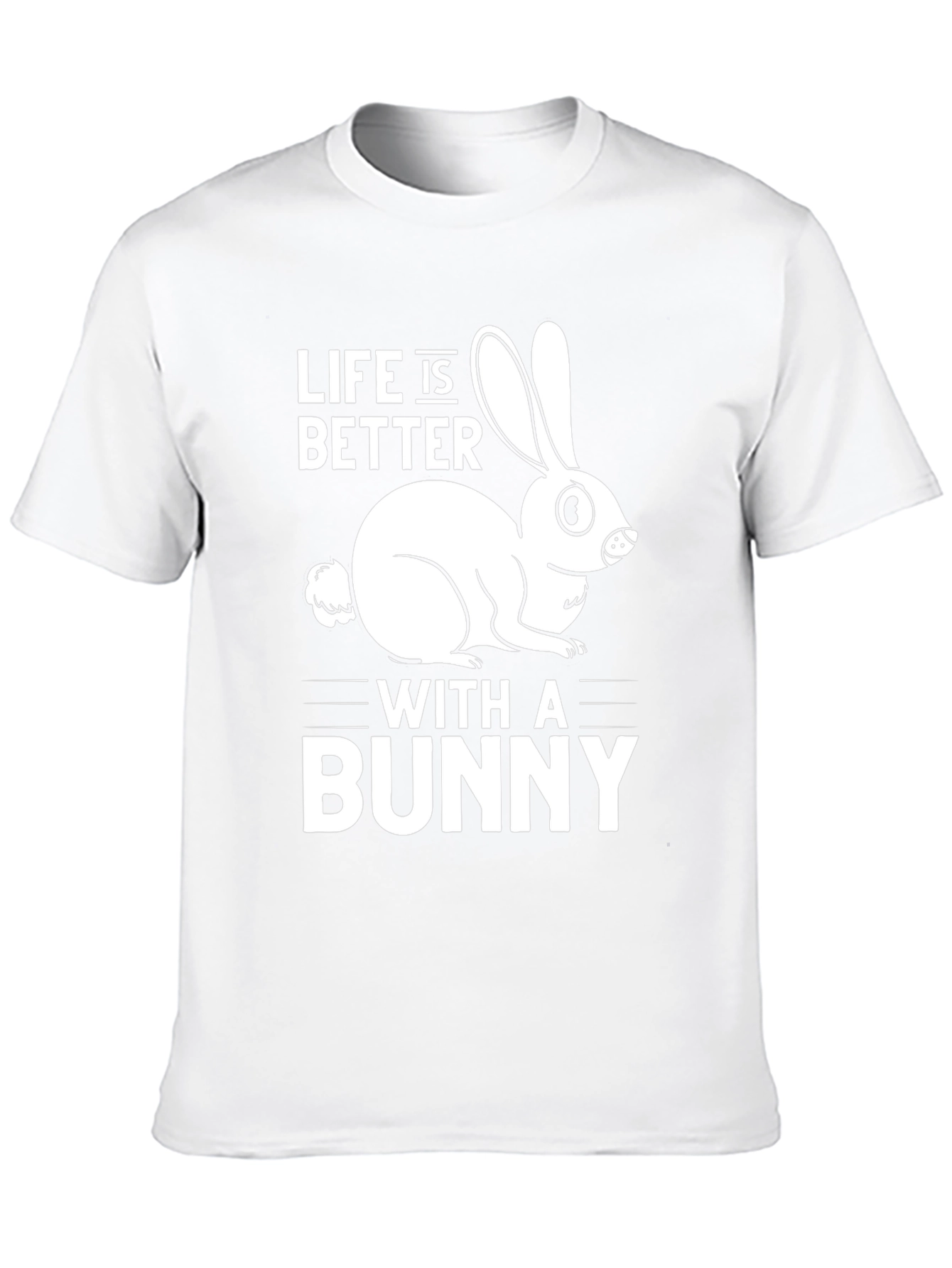 Black Life is Better with a Bunny T-Shirt view 10