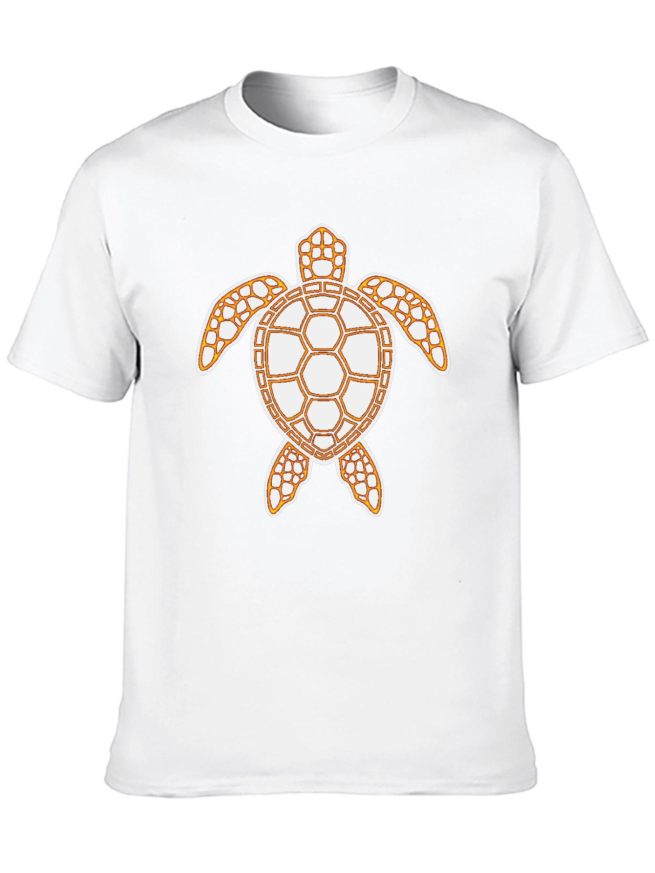 Black Turtle Graphic Print Black T-Shirt view 10