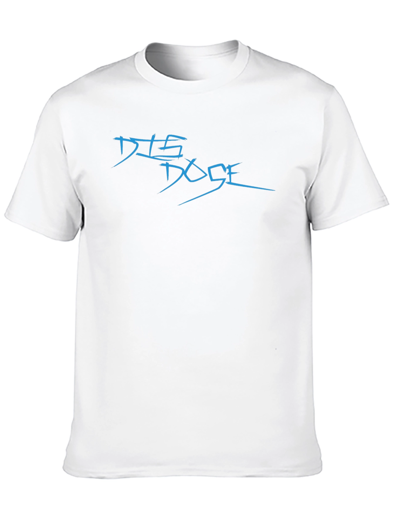 Black DTS Dose Black T-Shirt: Modern Graphic Tee view 10