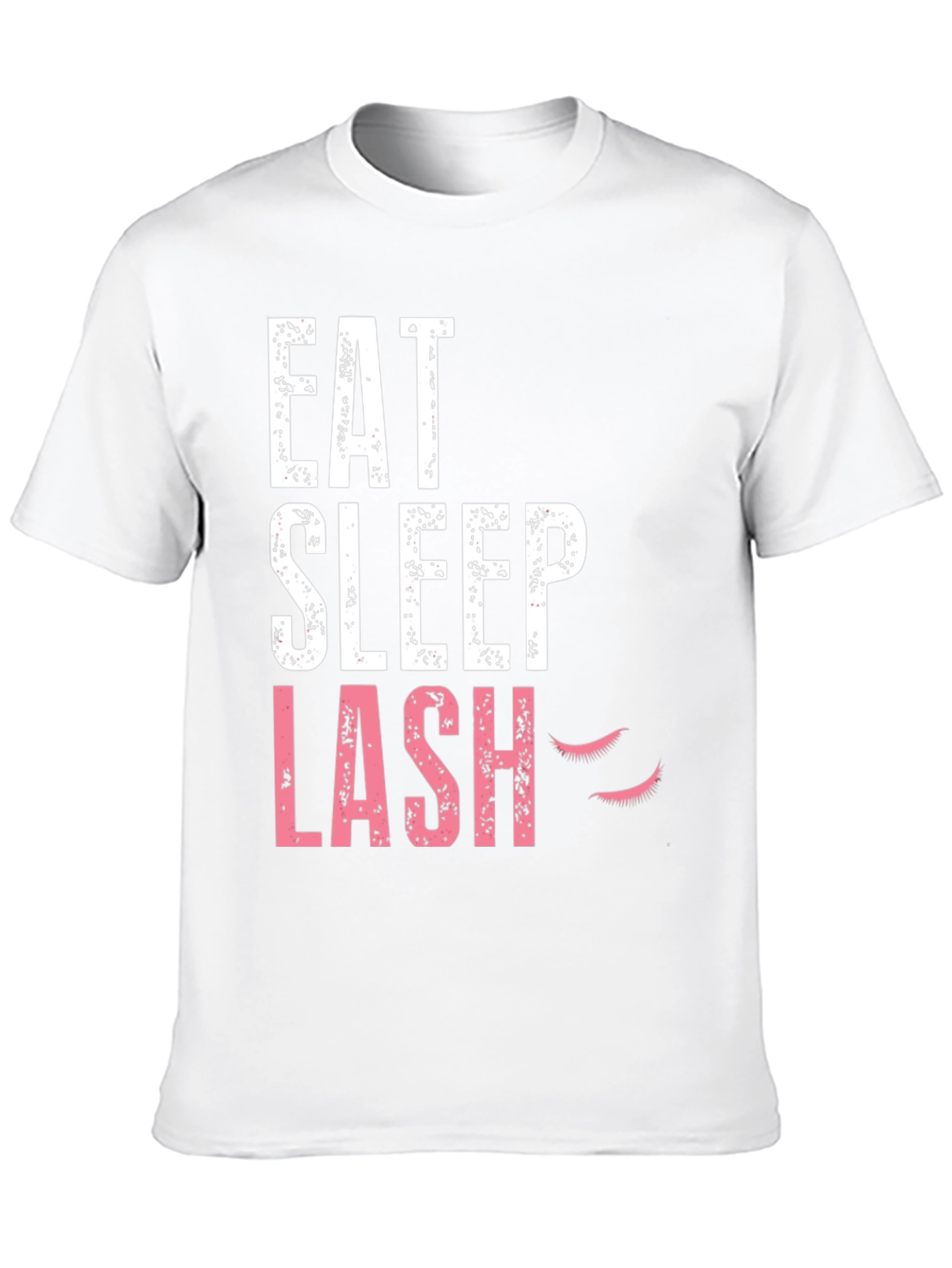 Black Eat Sleep Lash Black Graphic Tee view 10