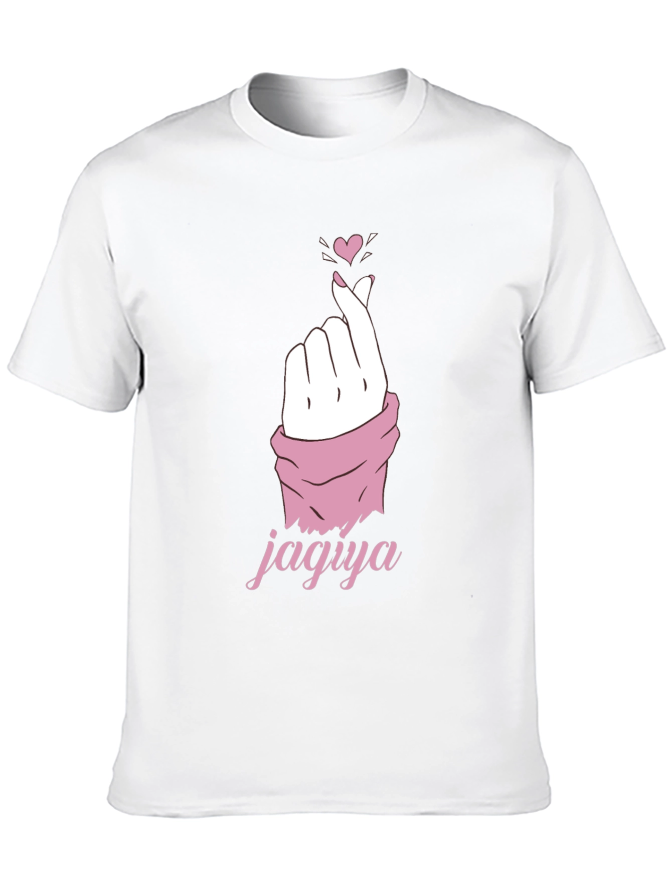 Black Heart Gesture Graphic Tee - Jagya Love view 10