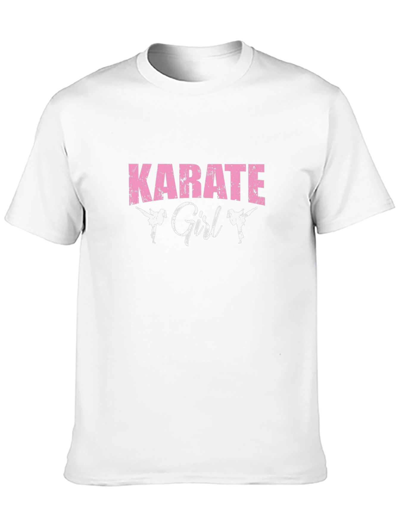 Black Karate Girl Graphic Tee - Black view 10