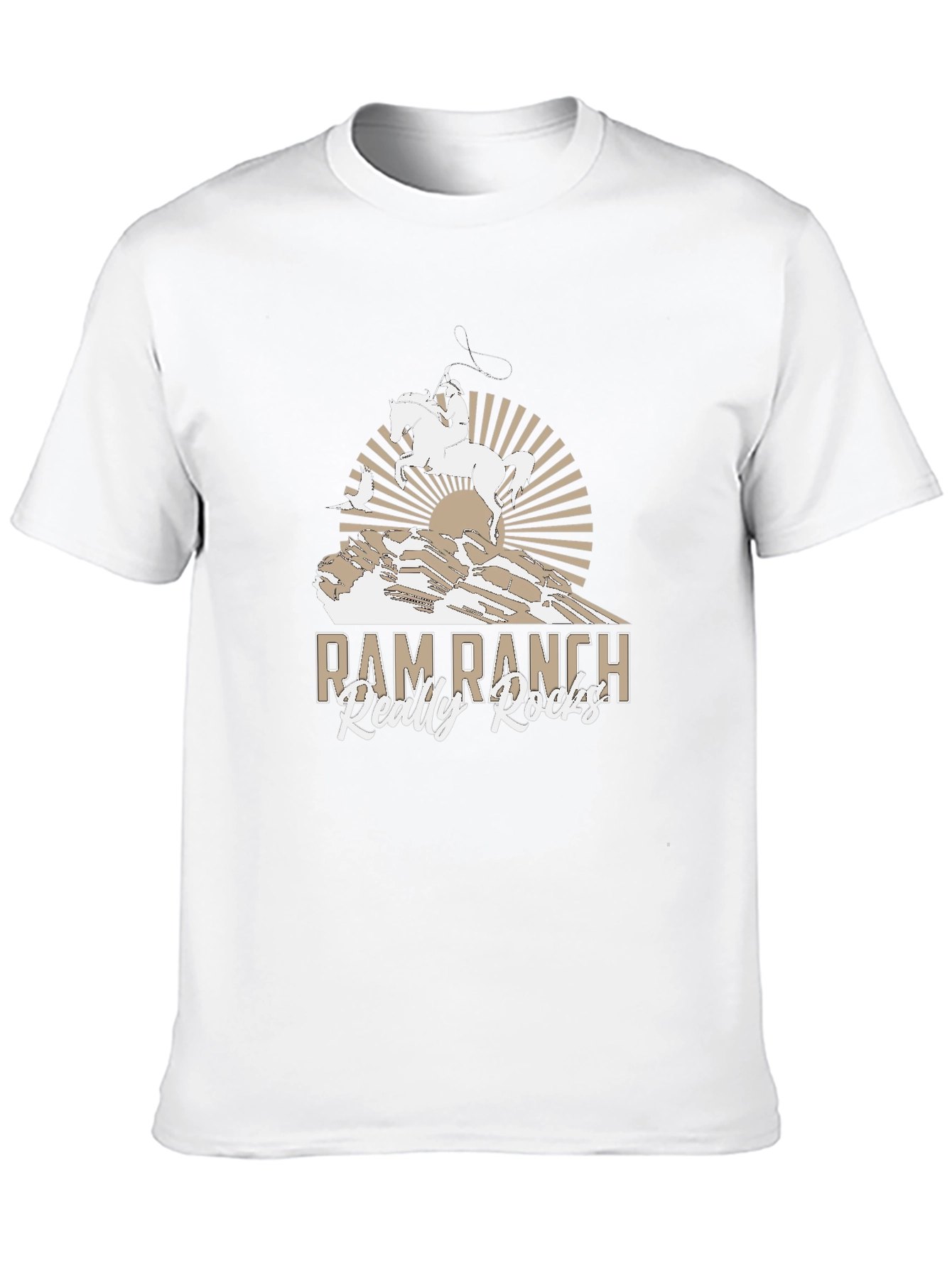 Black Ram Ranch T-Shirt - Really Rocks Tee view 10