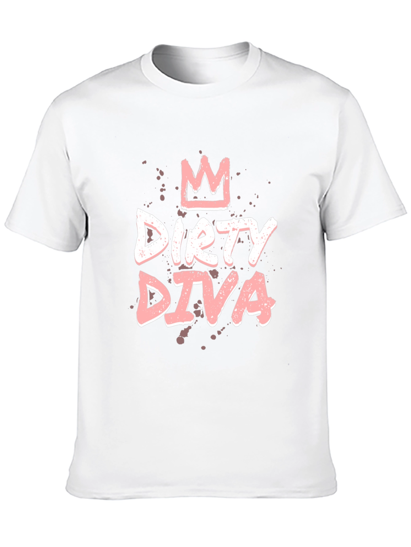 Black Dirty Diva Graphic Tee - Black view 10