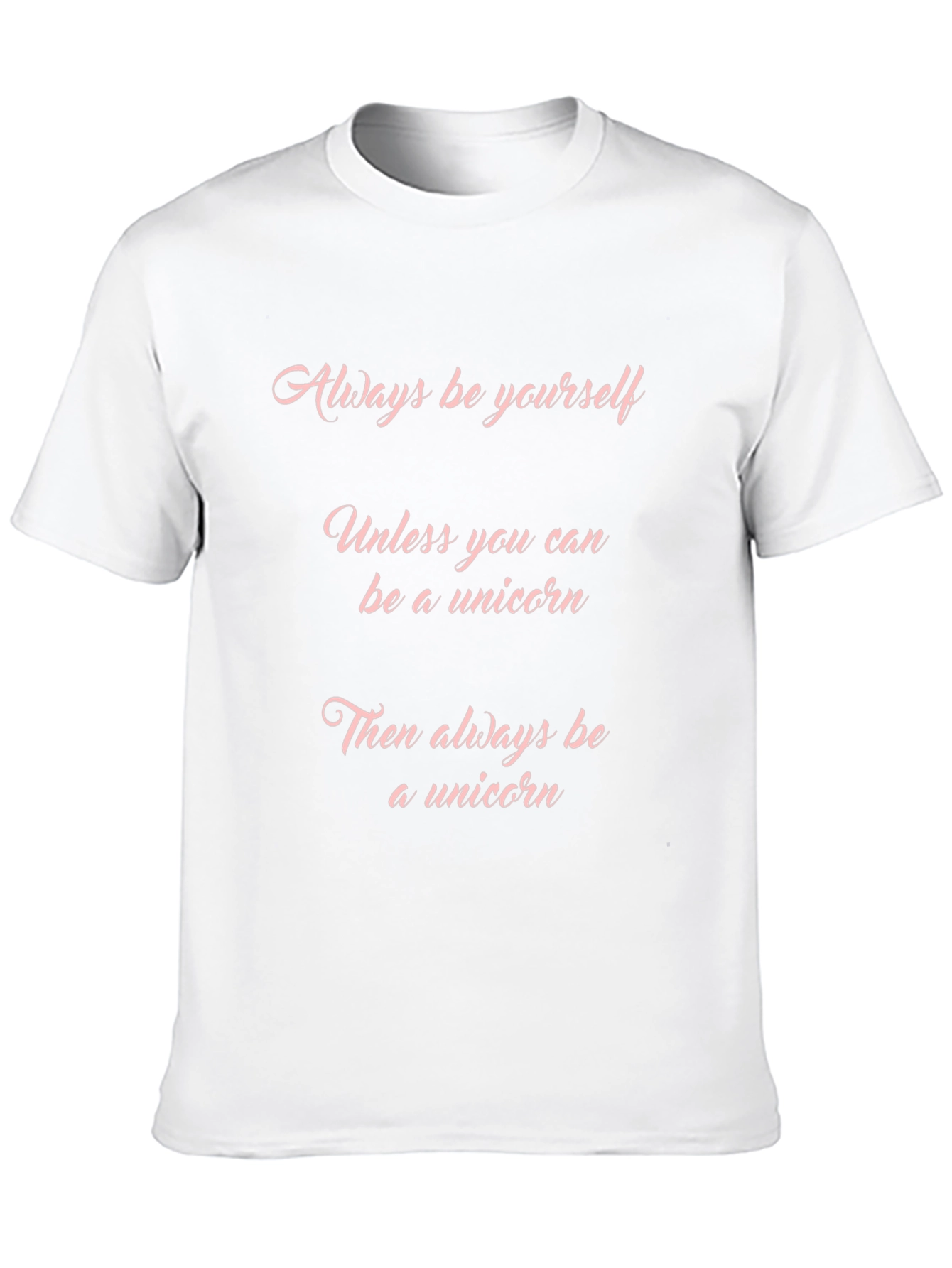 Black Unicorn T-Shirt - Always Be Yourself Tee view 10