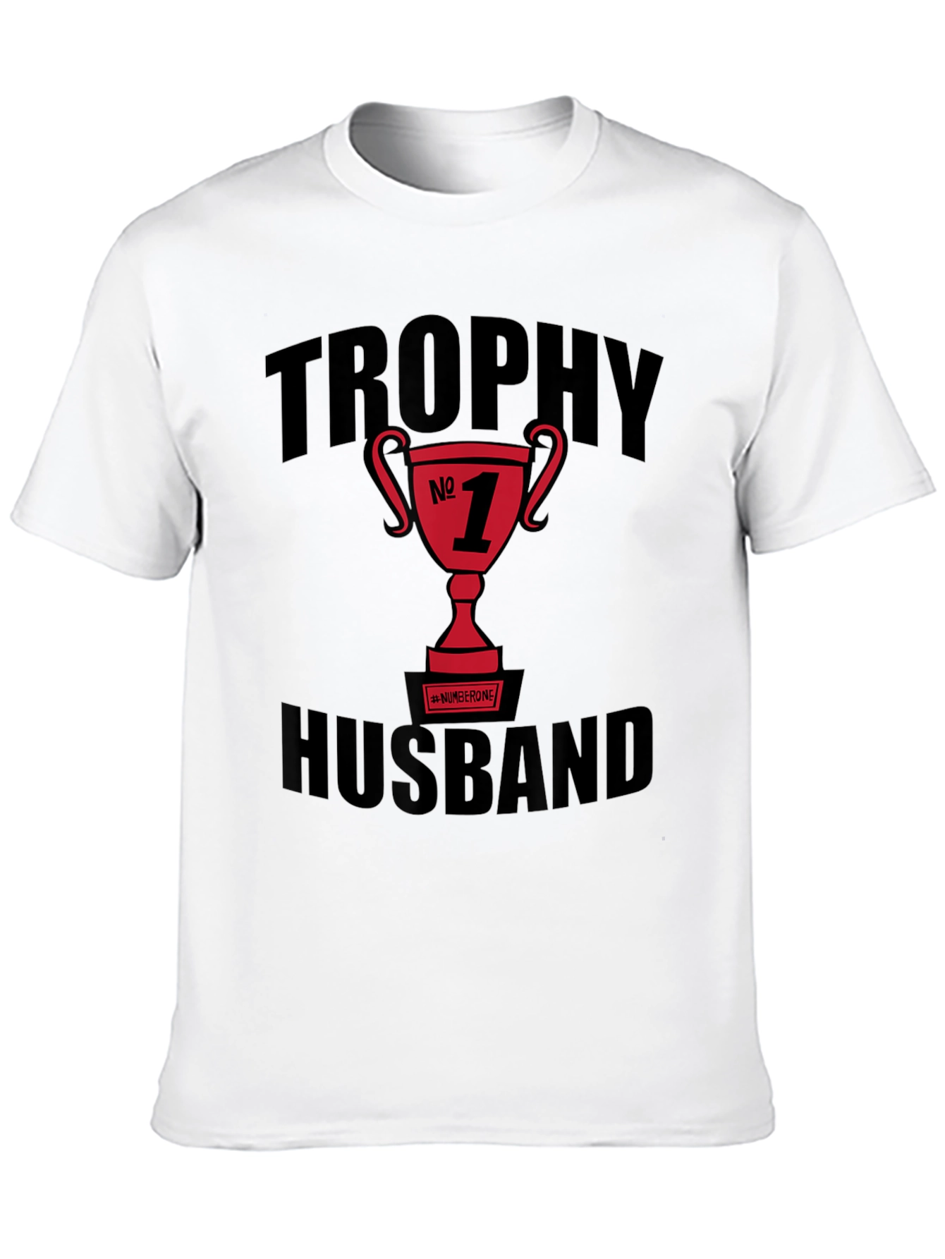 Black Trophy Husband #1 Graphic Tee view 10
