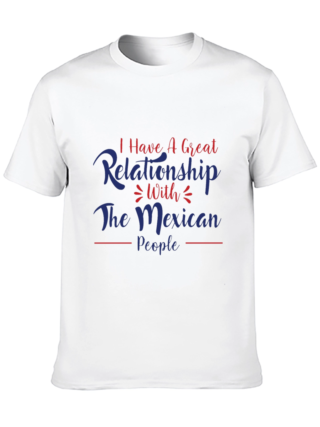Black Great Relationship With The Mexican People T-Shirt view 10
