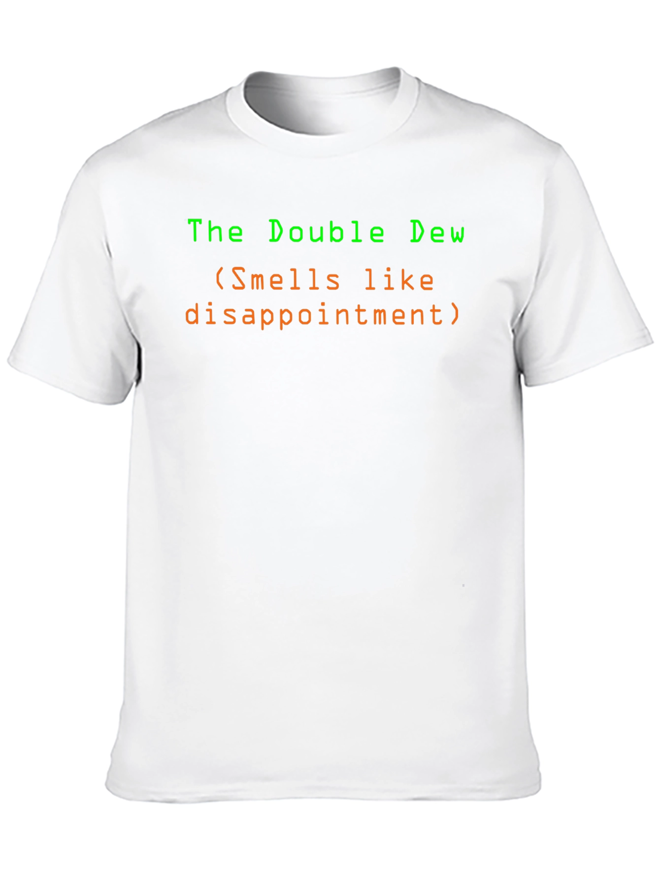 Black The Double Dew Disappointment Graphic Tee - Black Cotton Blend view 10