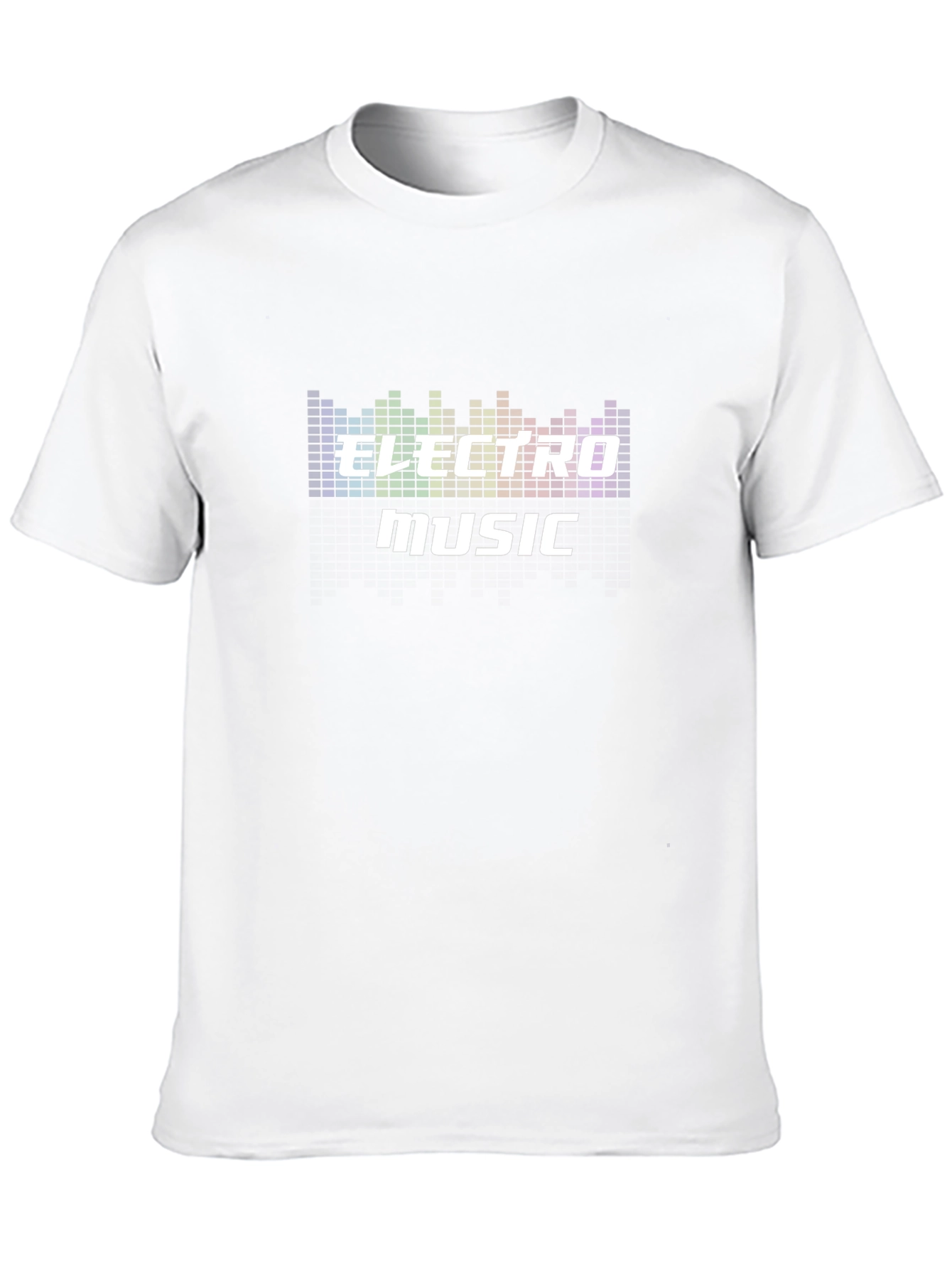 Black Electro Music Graphic Tee - Black view 10