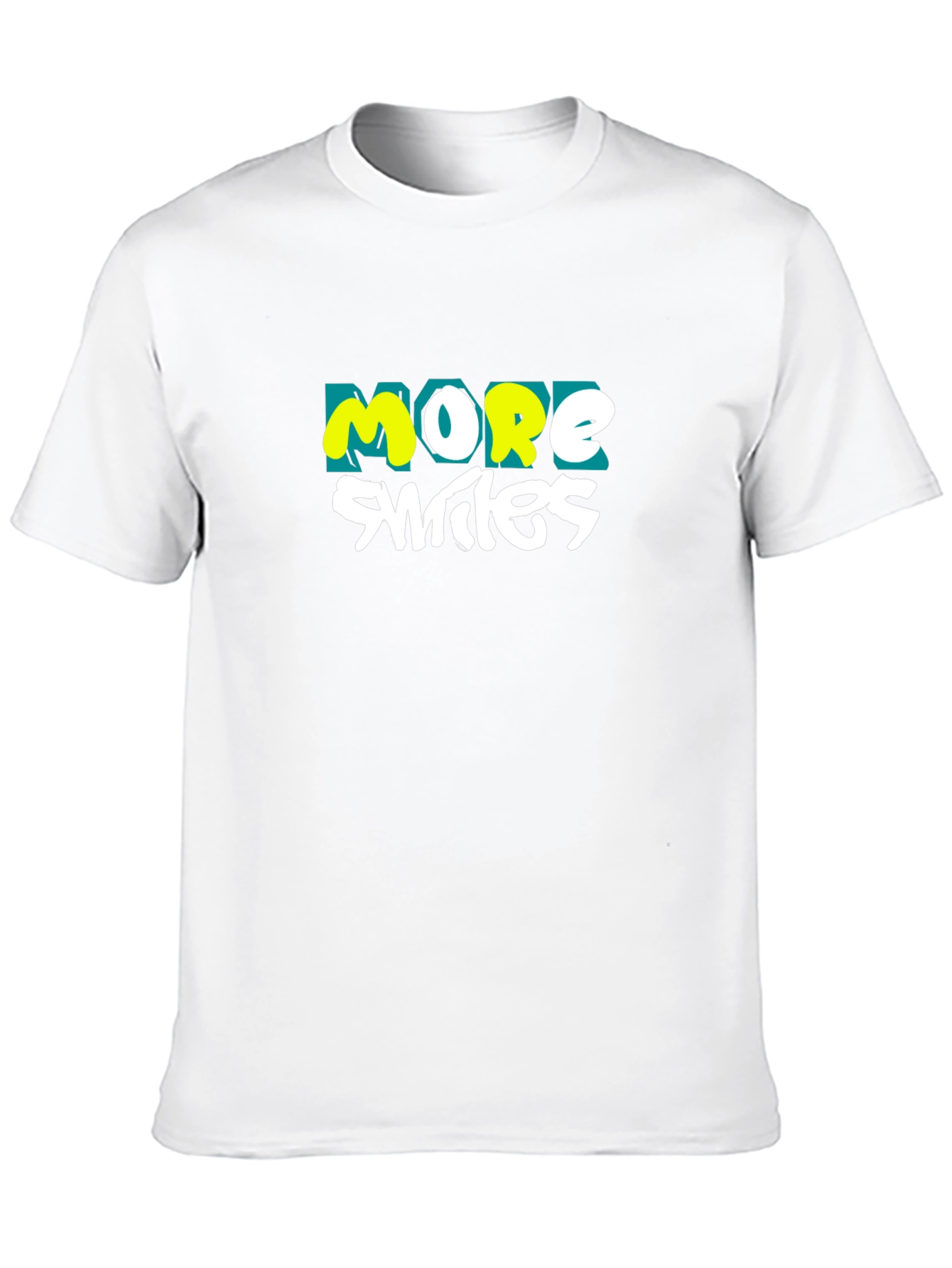 Black More Smiles Graphic T-Shirt - Black view 10