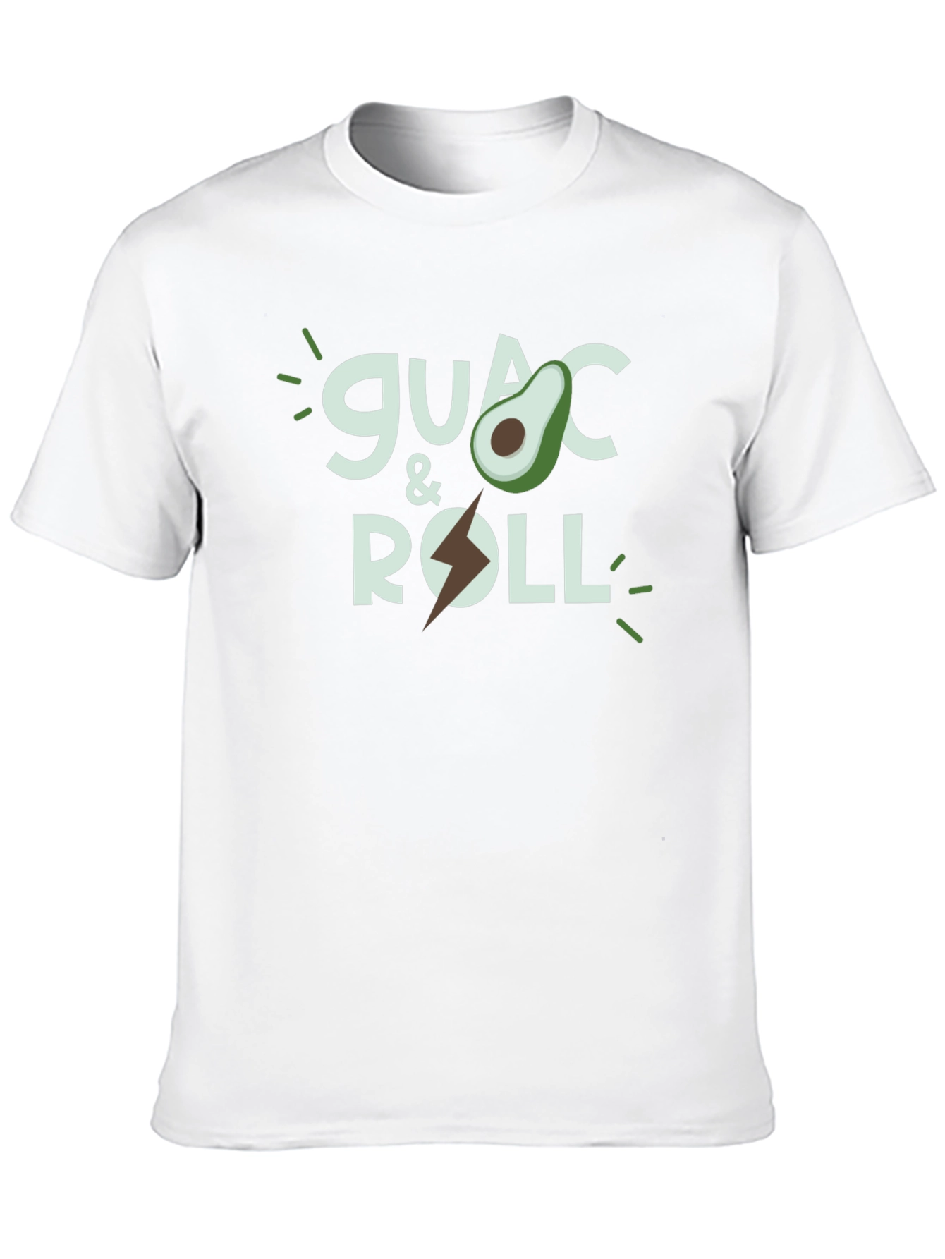 Guac and Roll Funny Avocado Graphic T-Shirt - 10