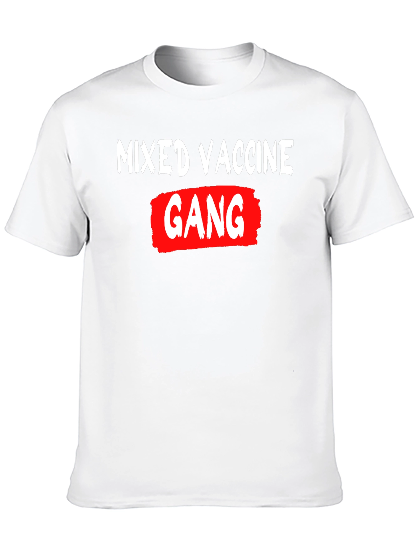 Black Mixed Vaccine Gang Graphic T-Shirt view 10