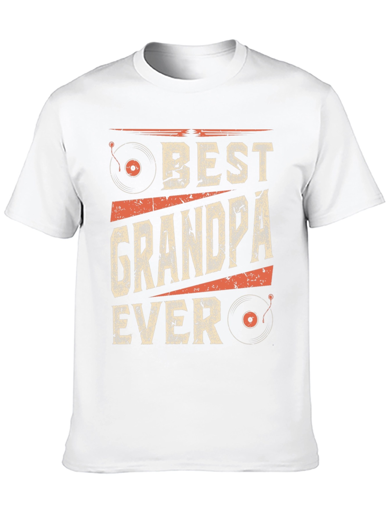 Black Best Grandpa Ever Graphic T-Shirt view 10