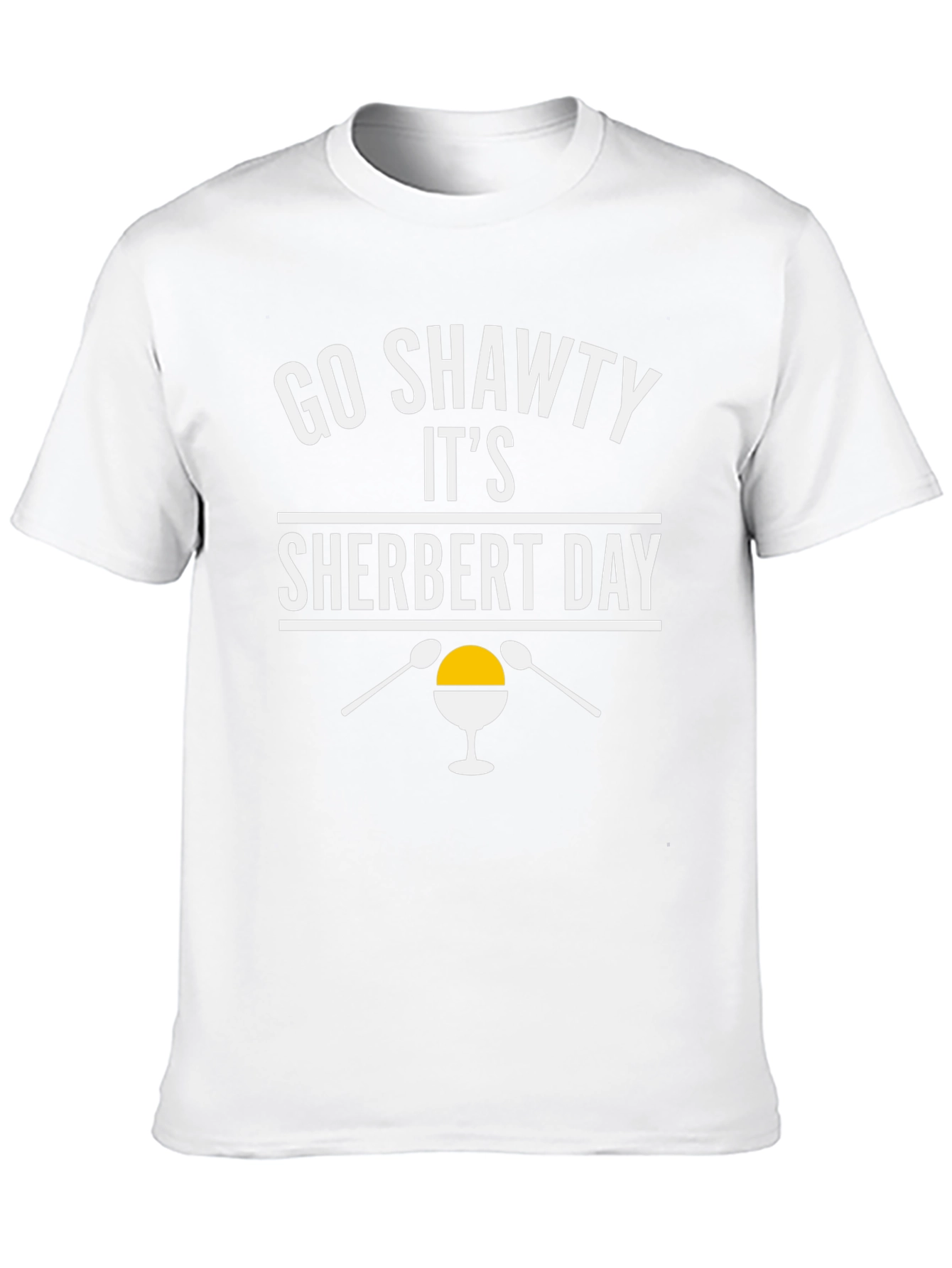Black Go Shawty It's Sherbert Day Black Graphic T-Shirt view 10