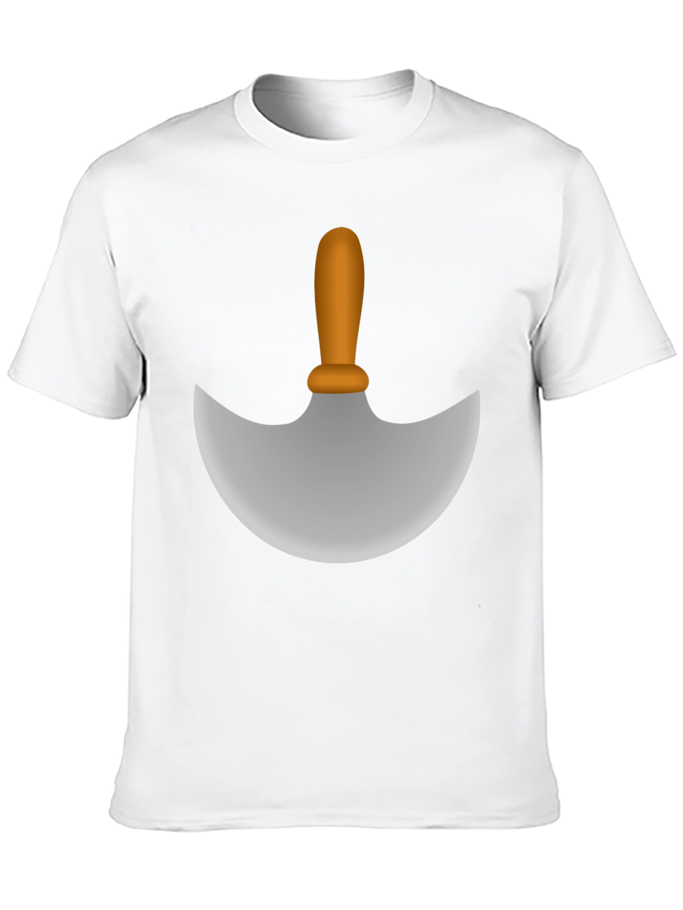 Black Chef's Moon Knife Graphic Tee view 10