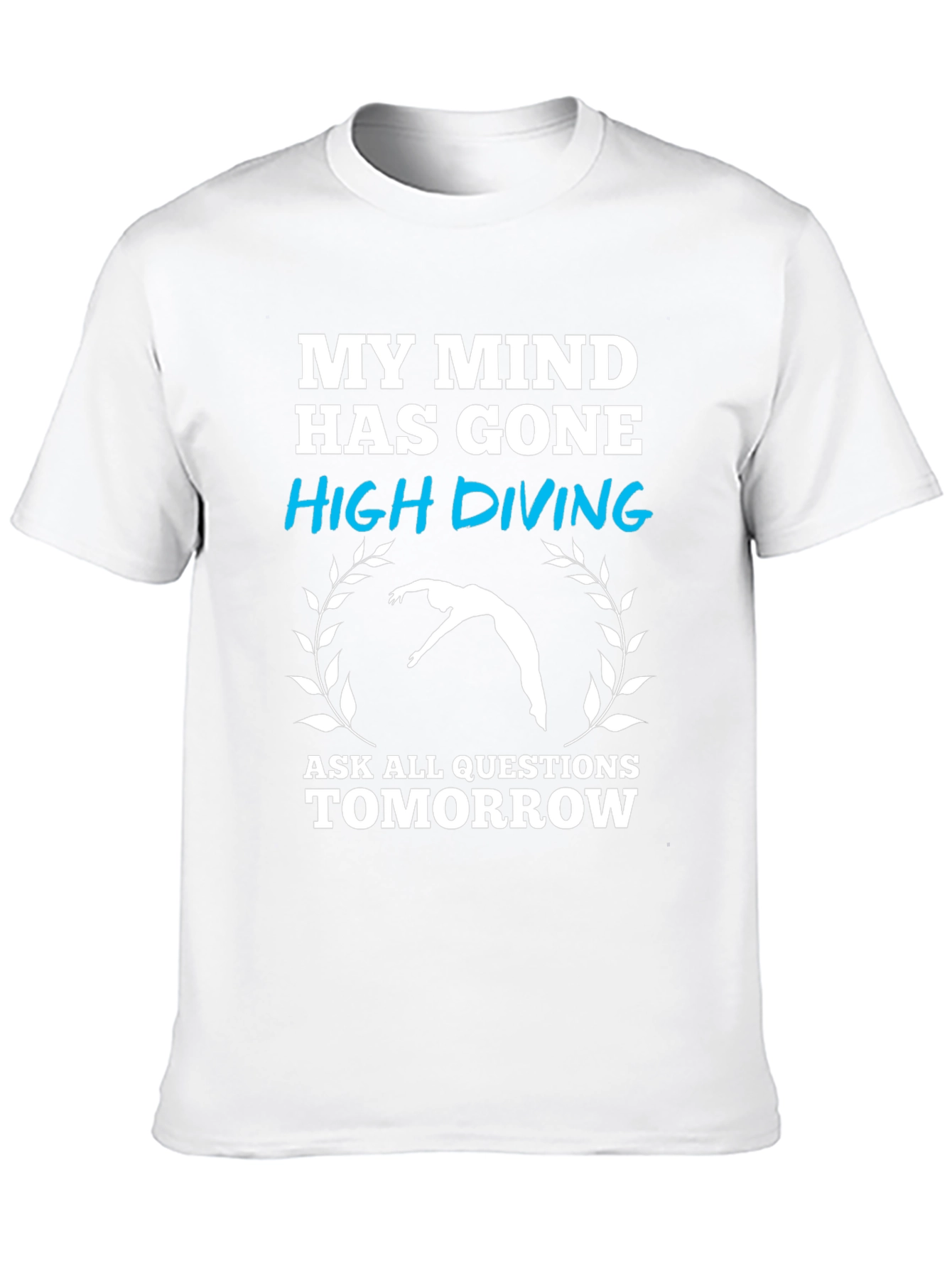 Black My Mind High Diving Graphic T-Shirt view 10