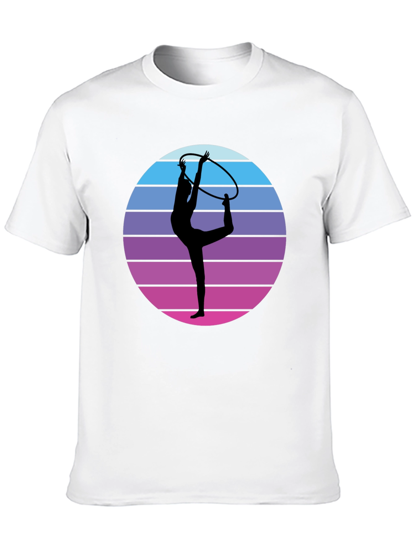 Black Rhythmic Gymnast Graphic Tee view 10