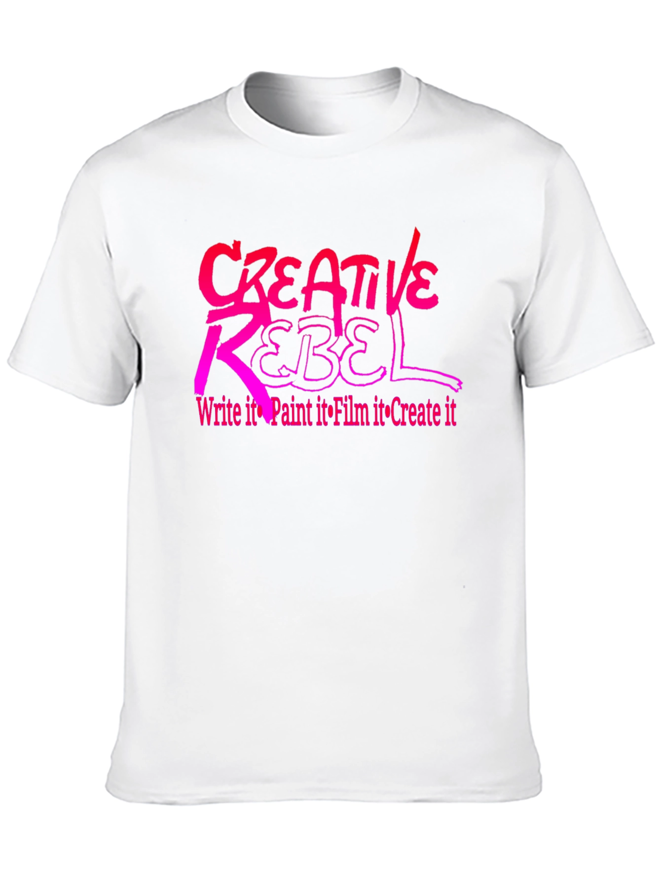 Black Creative Rebel Graphic Tee view 10