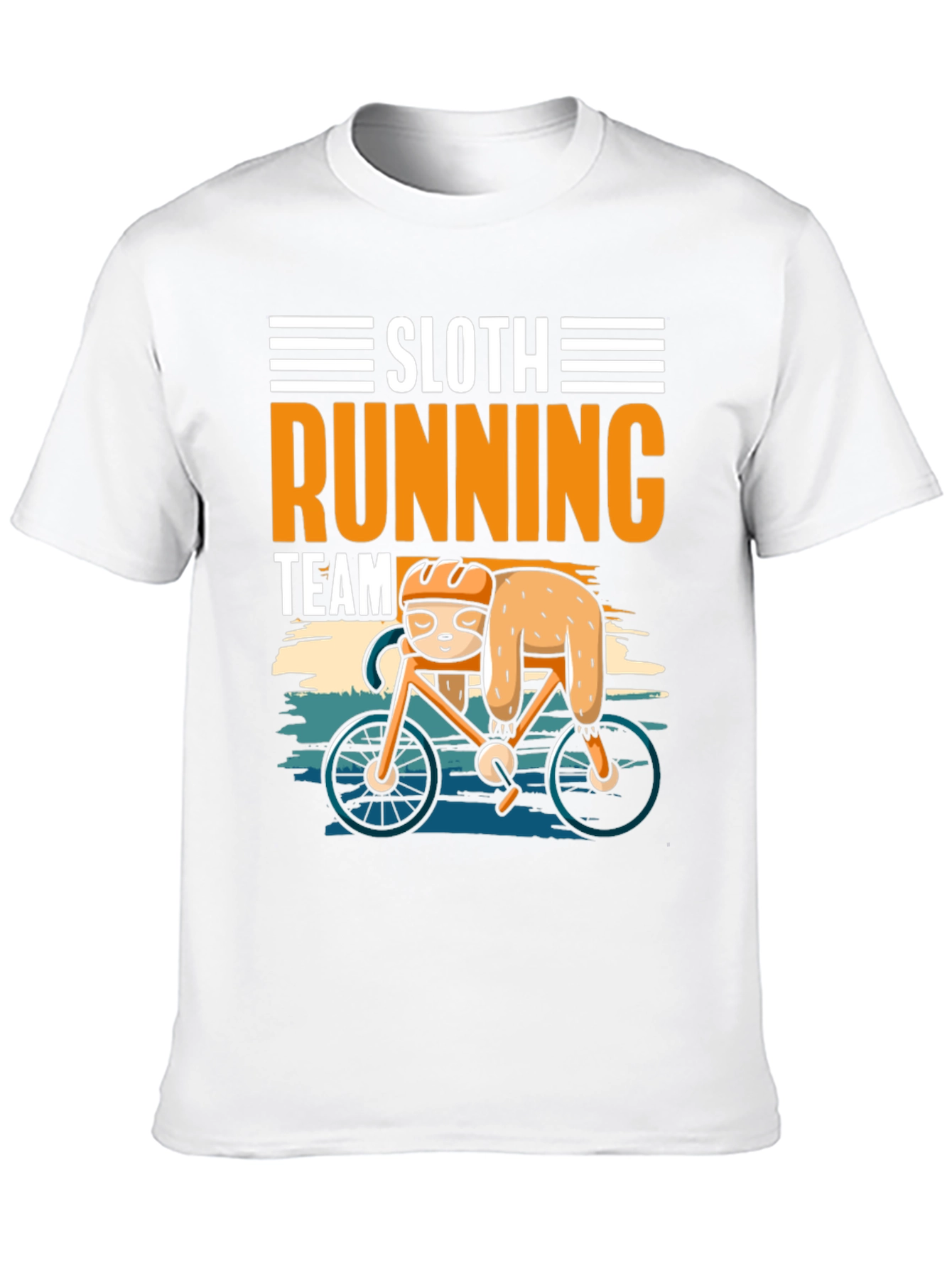 Black Sloth Running Team T-Shirt view 10