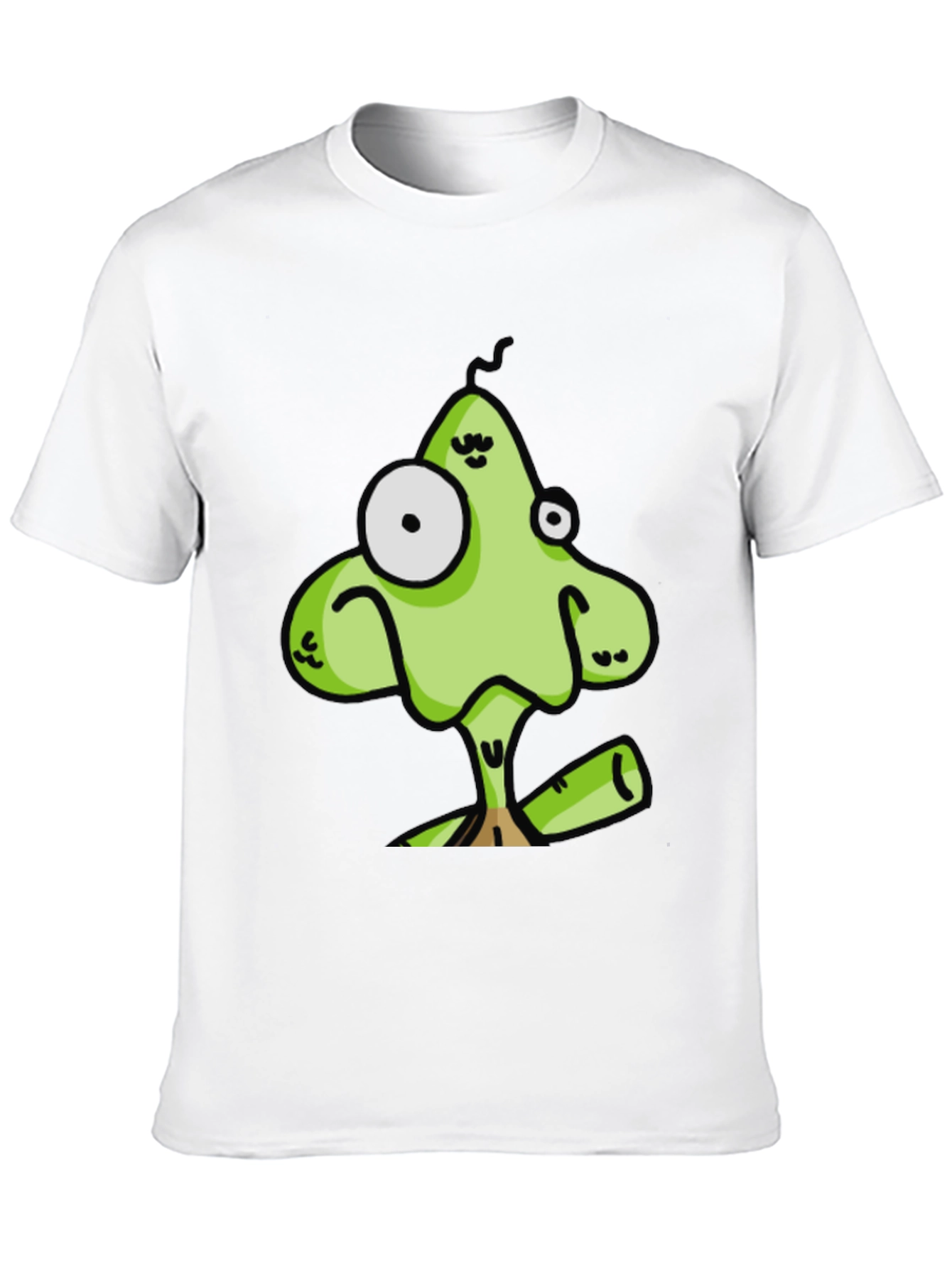 Black Cartoon Character Black T-Shirt view 10