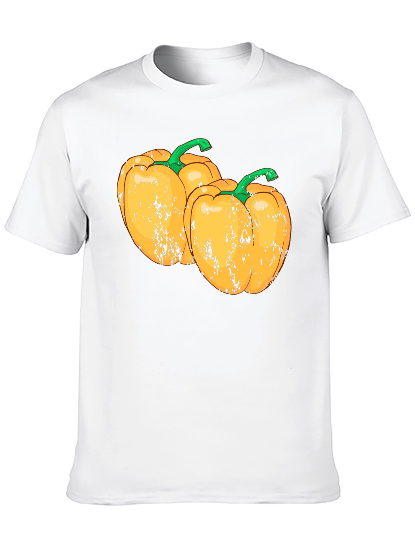 Black Yellow Pepper Graphic Tee - Unisex view 10