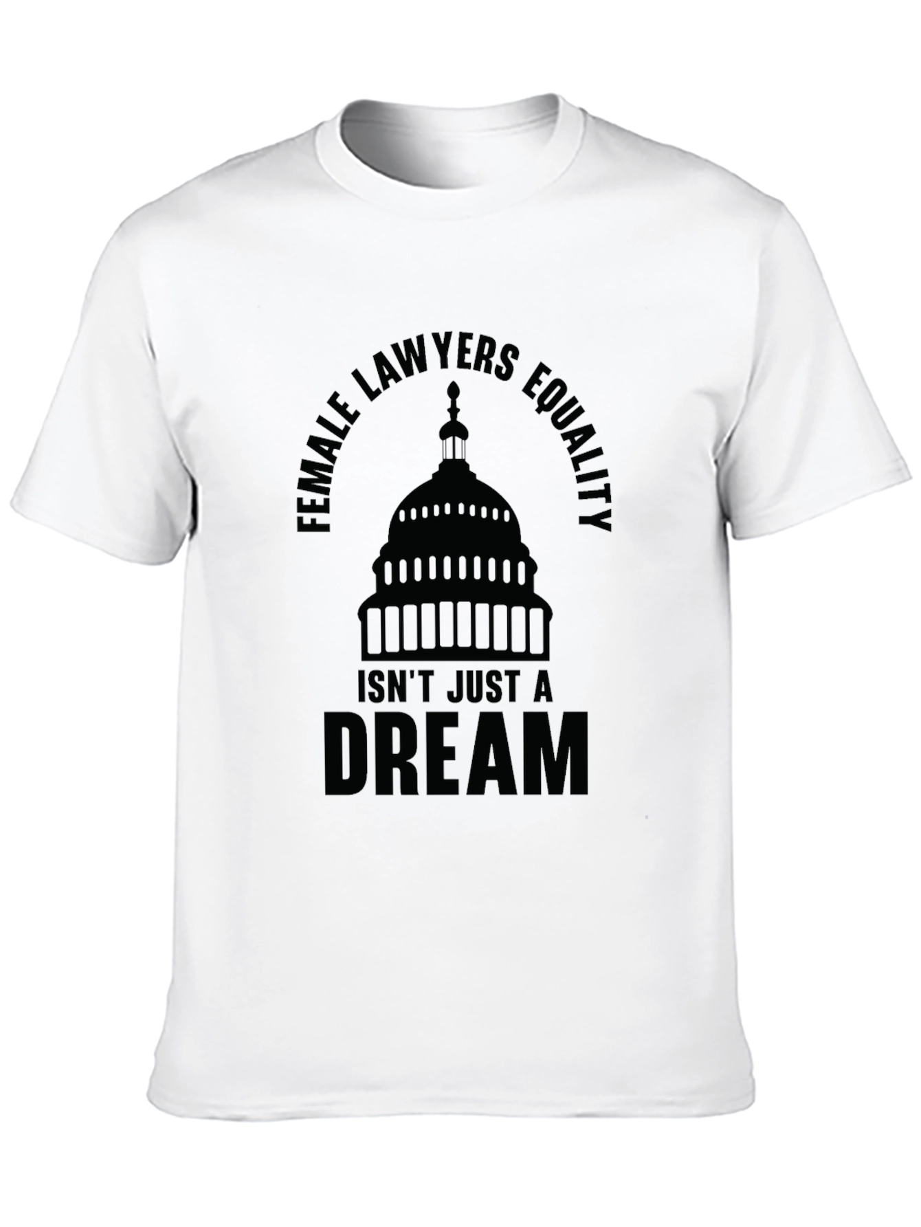 Black Female Lawyers Equality Dream T-Shirt view 10
